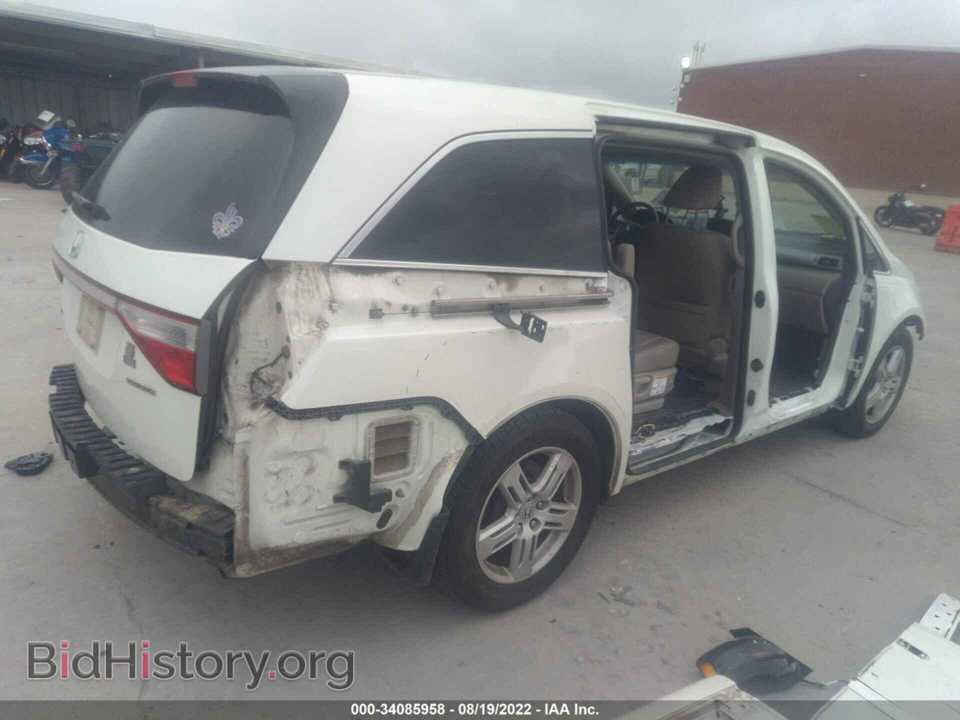 2012 HONDA ODYSSEY - VIN: 5FNRL5H97CB009251 - Фото 4