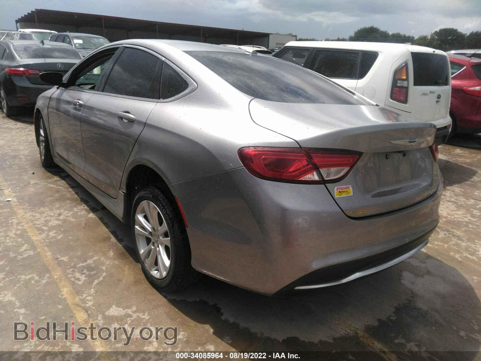 2015 CHRYSLER 200 - VIN: 1C3CCCAB1FN649828 - Фото 3