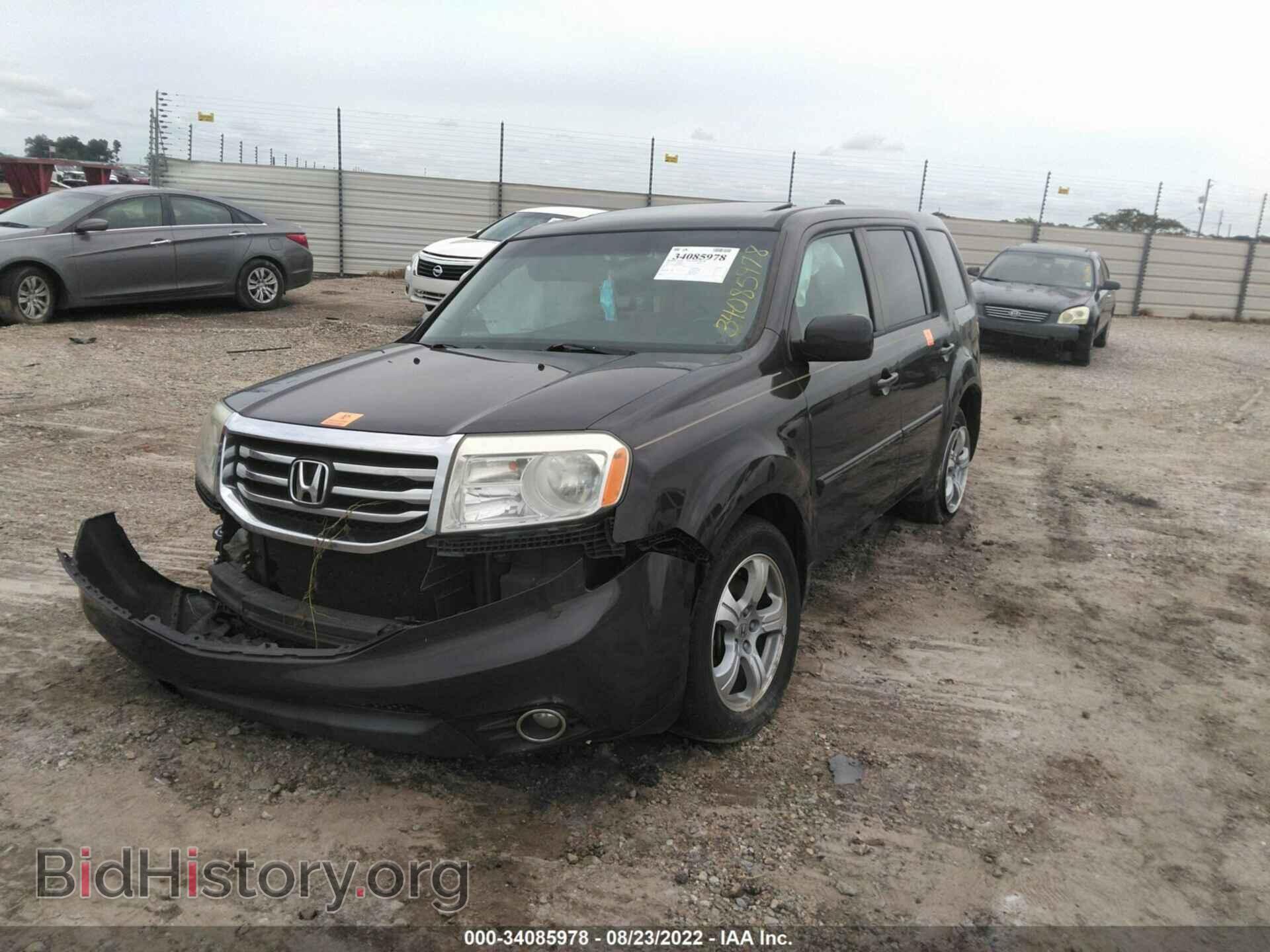 2012 HONDA PILOT - VIN: 5FNYF3H6XCB001934 - Фото 2