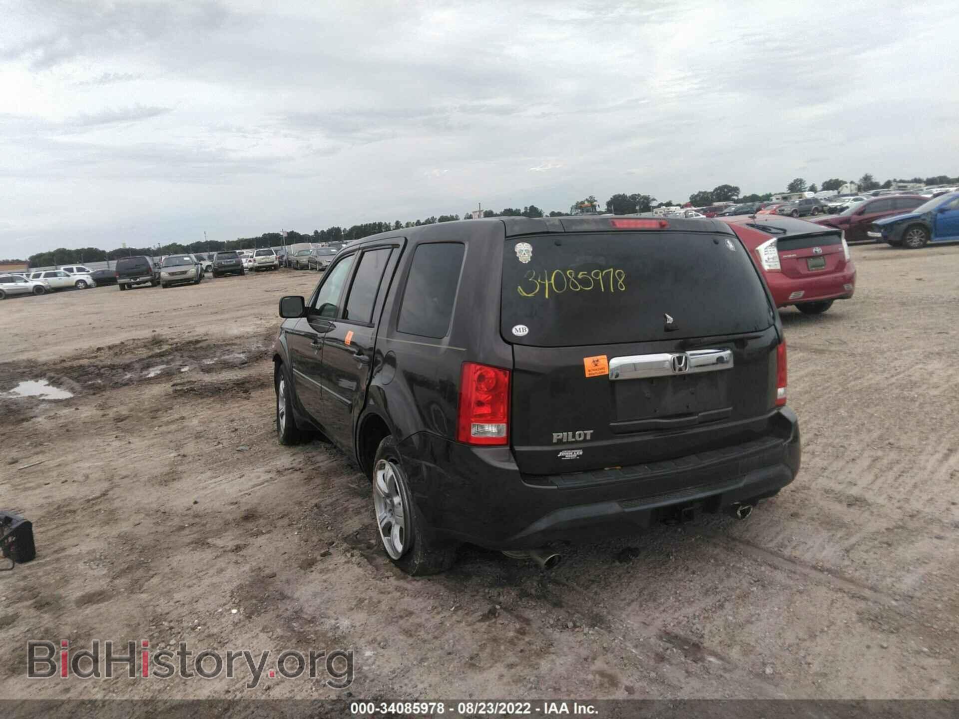 2012 HONDA PILOT - VIN: 5FNYF3H6XCB001934 - Фото 3