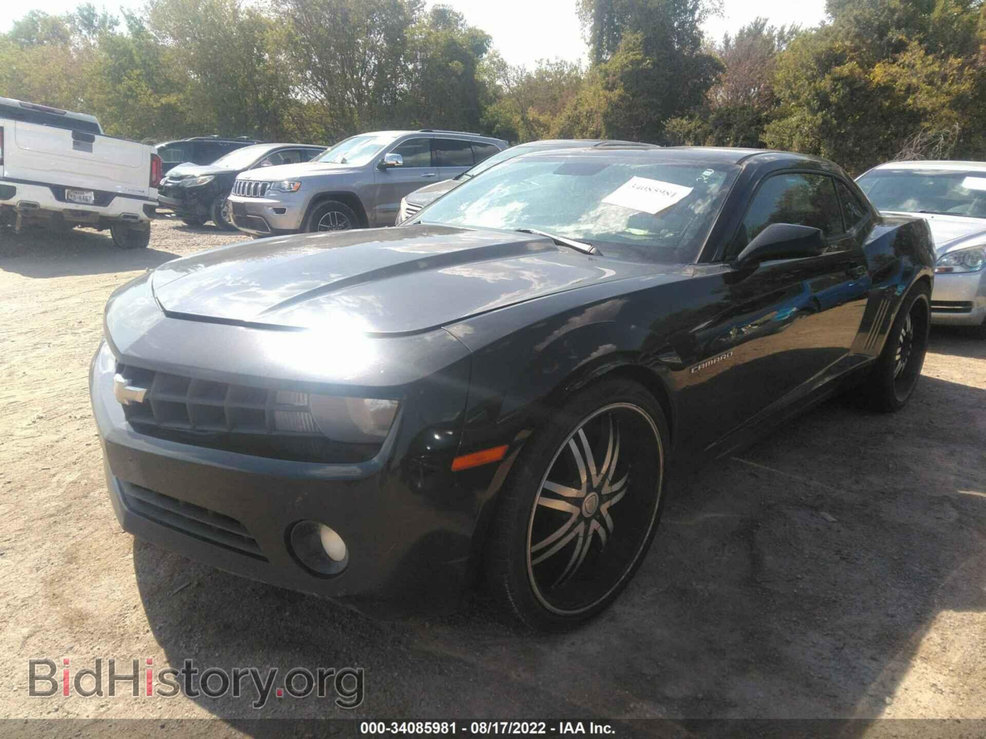 2012 CHEVROLET CAMARO - VIN: 2G1FB1E30C9175610 - Фото 2