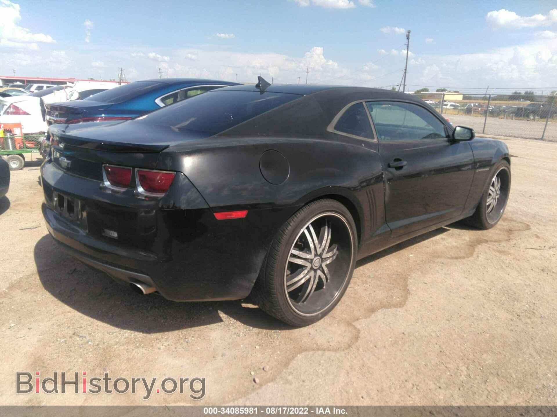 2012 CHEVROLET CAMARO - VIN: 2G1FB1E30C9175610 - Фото 4