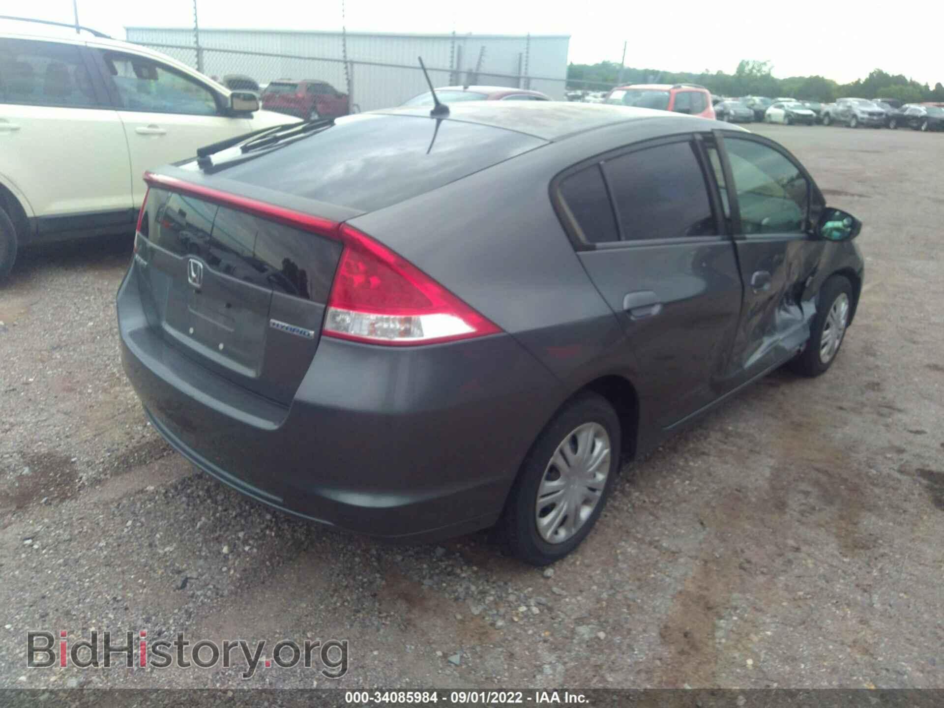 2010 HONDA INSIGHT - VIN: JHMZE2H58AS037225 - Фото 4