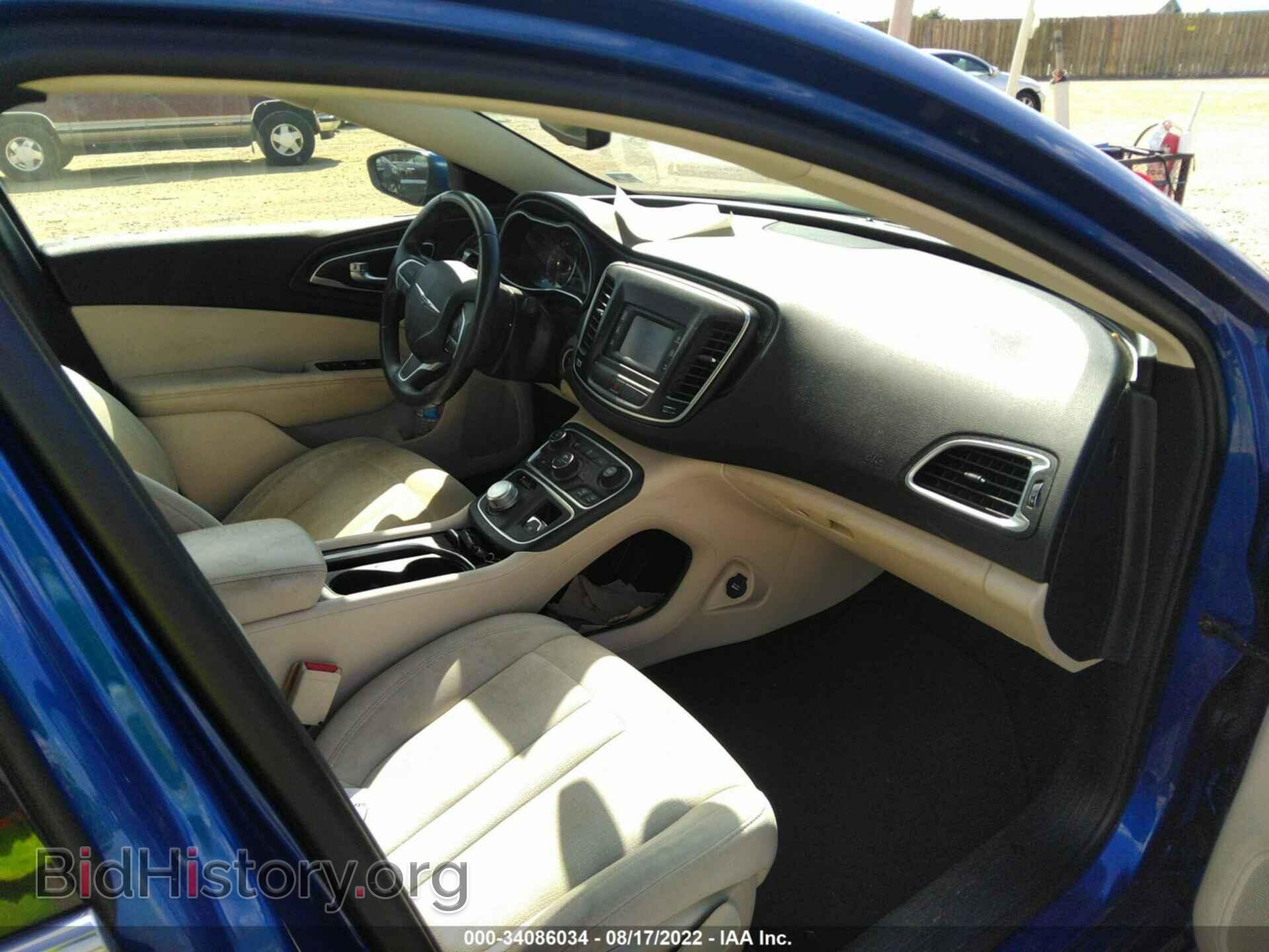2015 CHRYSLER 200 - VIN: 1C3CCCABXFN558704 - Фото 5