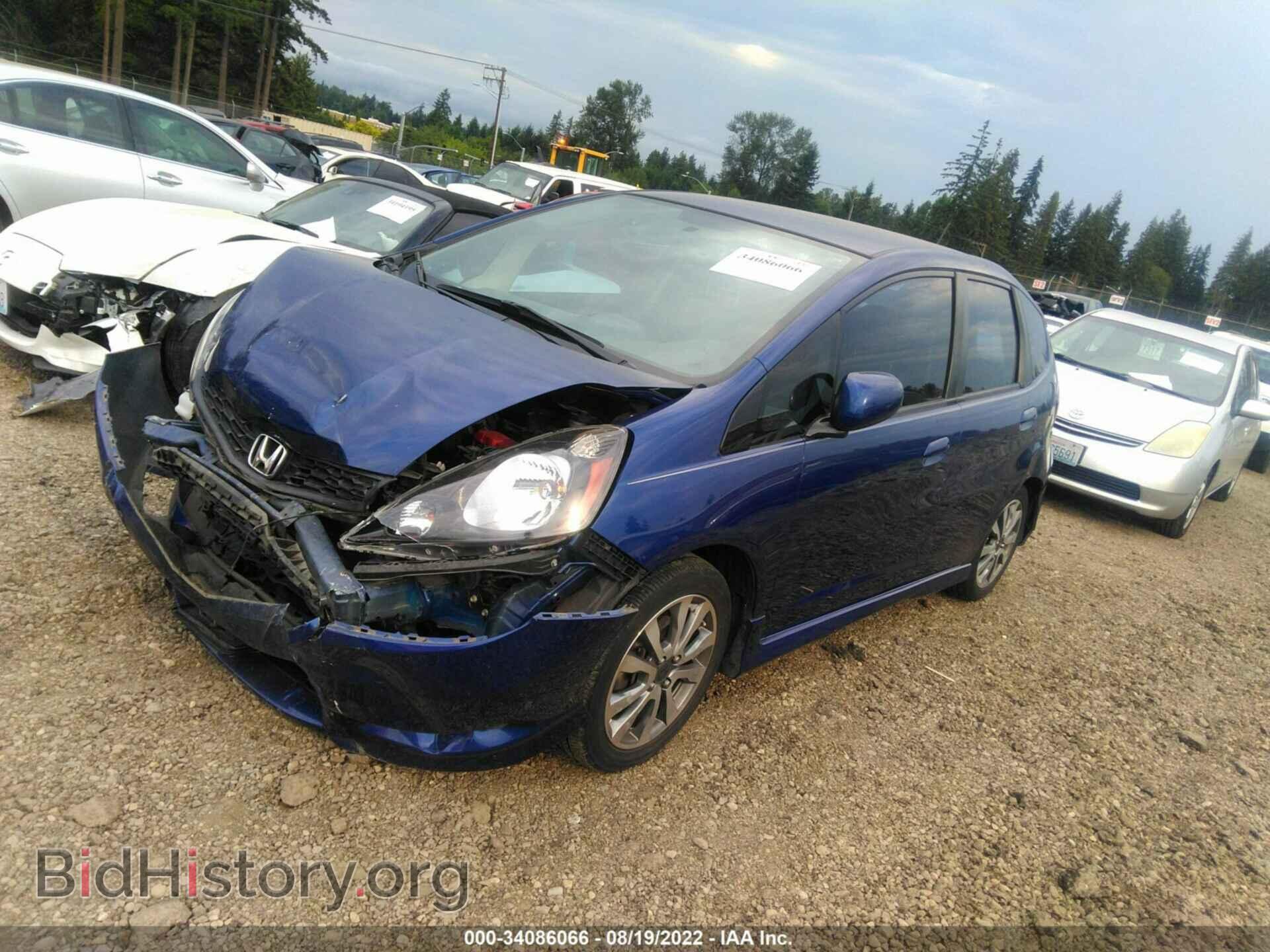 2013 HONDA FIT - VIN: JHMGE8H58DC039047 - Фото 2