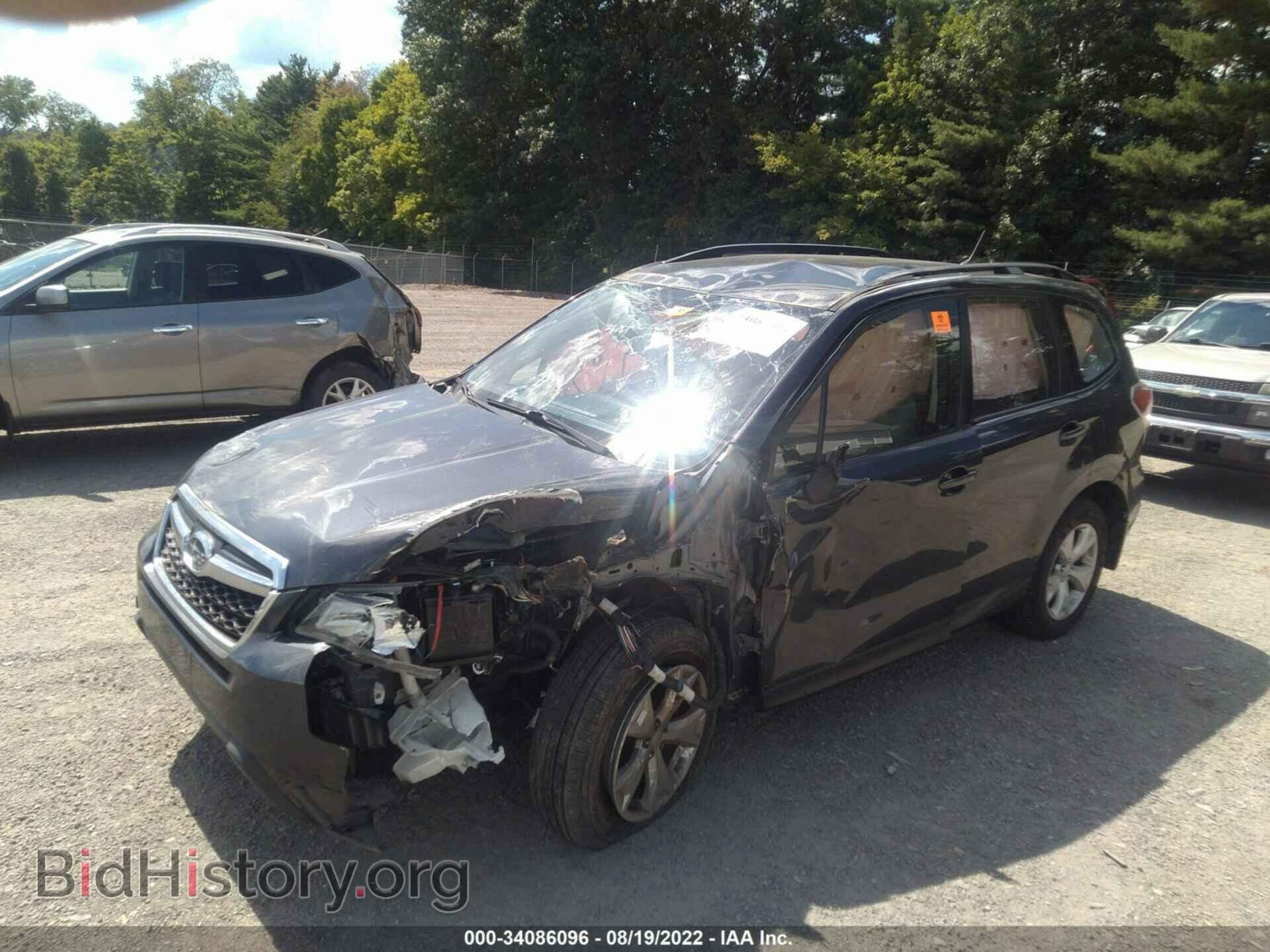 2015 SUBARU FORESTER - VIN: JF2SJABC1FH828783 - Фото 2