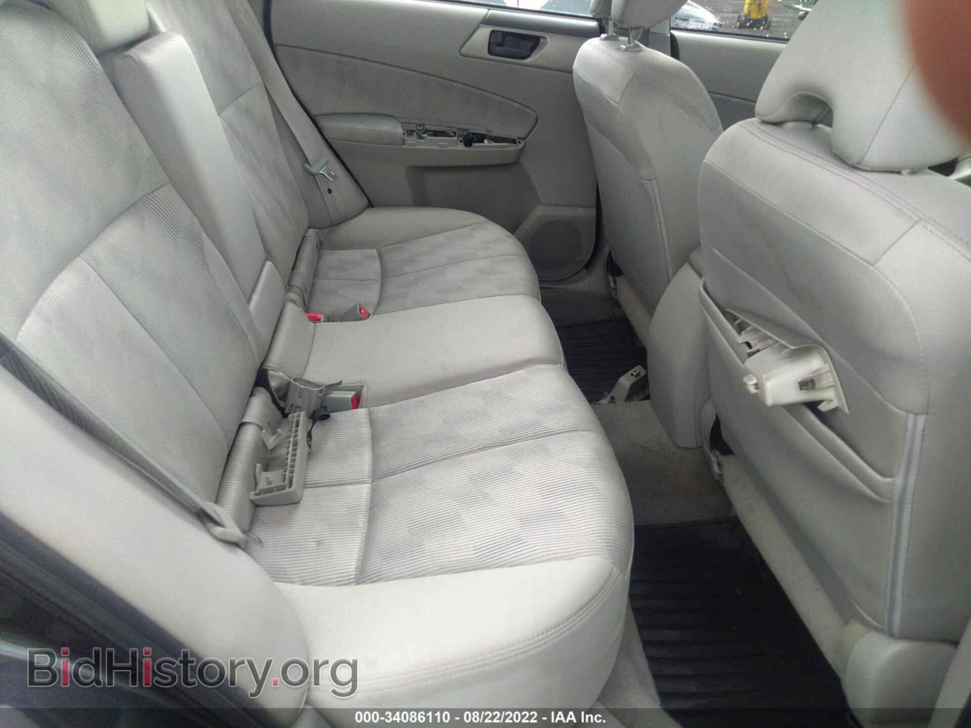 2009 SUBARU FORESTER - VIN: JF2SH61659H716805 - Фото 8