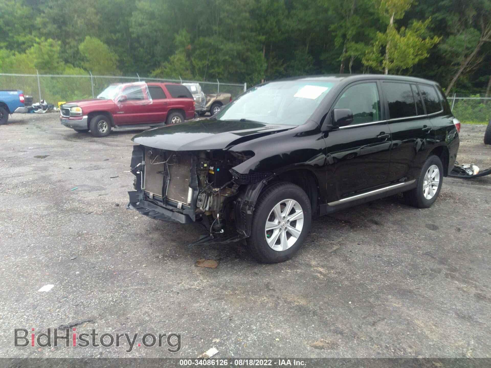 2012 TOYOTA HIGHLANDER - VIN: 5TDZA3EH6CS022459 - Фото 2