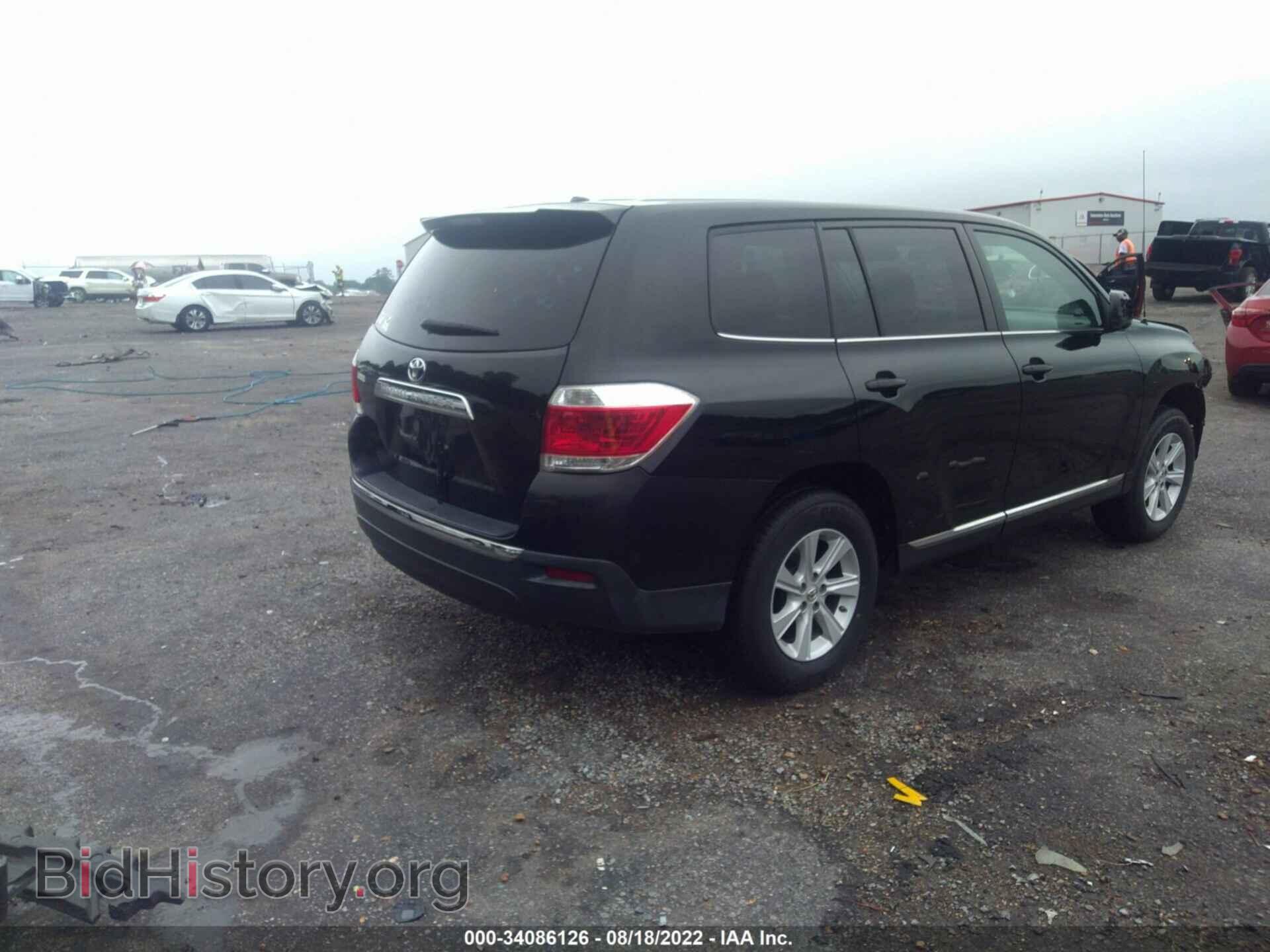 2012 TOYOTA HIGHLANDER - VIN: 5TDZA3EH6CS022459 - Фото 4