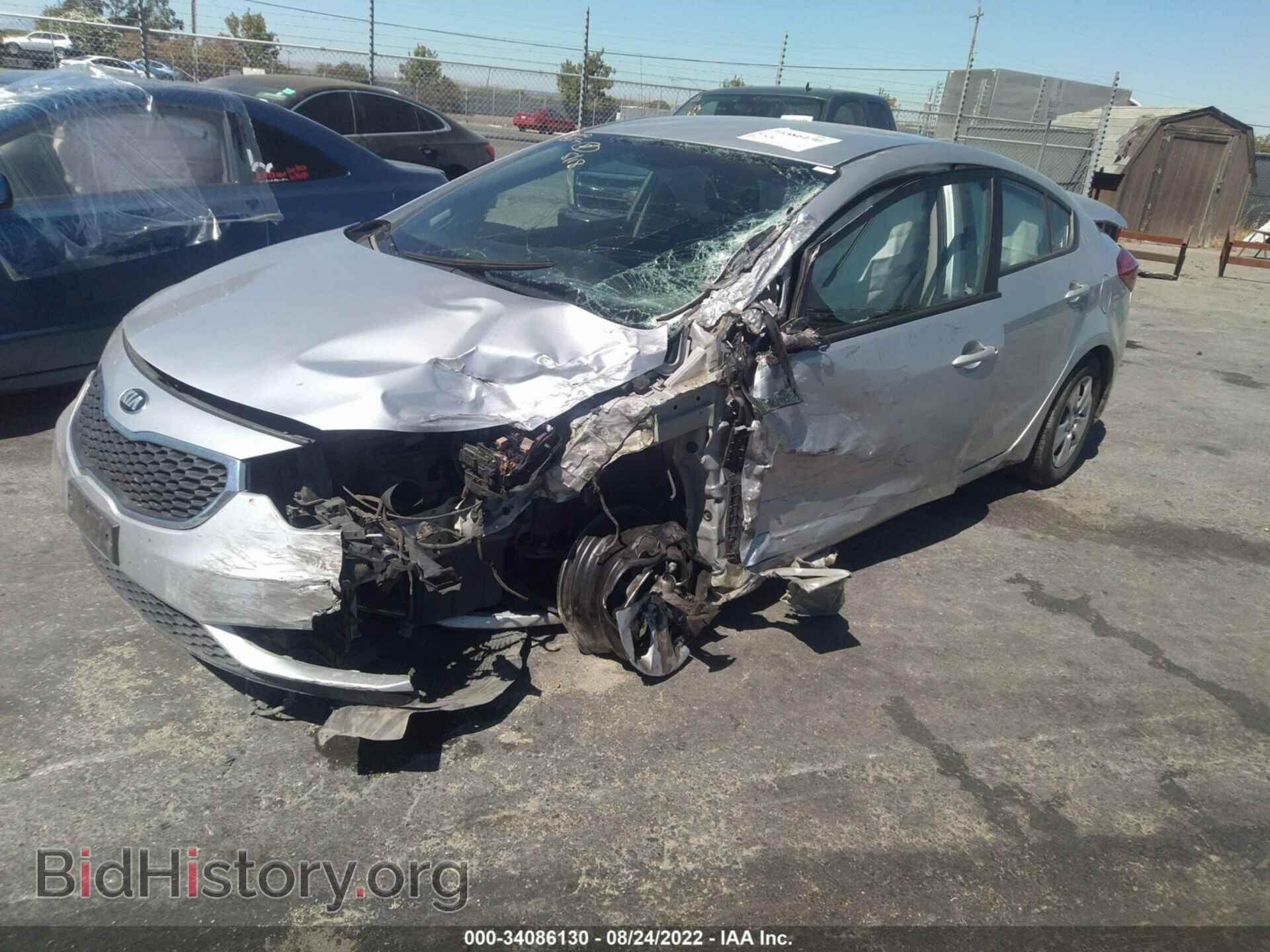 2016 KIA FORTE - VIN: KNAFK4A60G5495941 - Фото 2