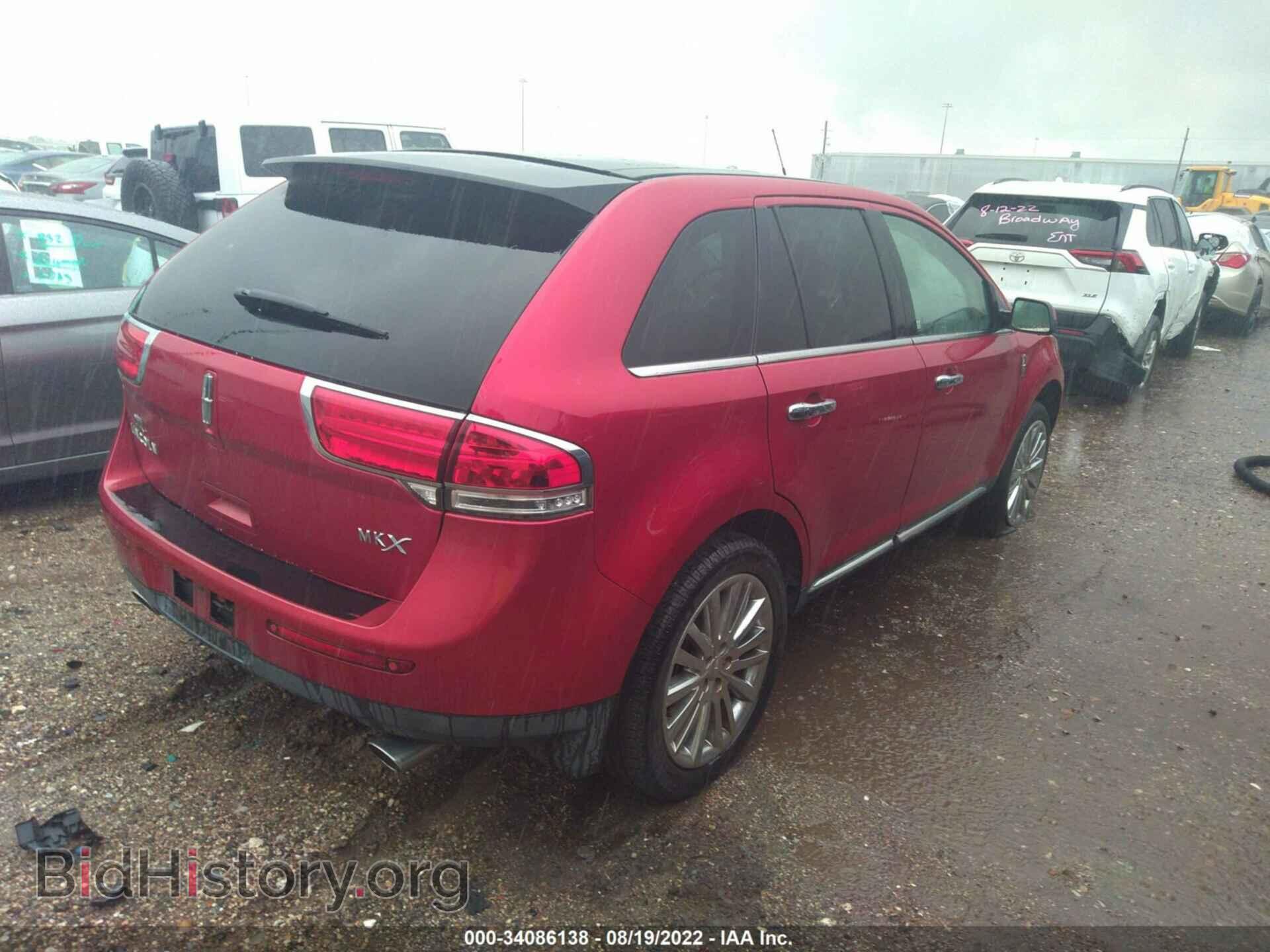 2011 LINCOLN MKX - VIN: 2LMDJ6JK9BBJ29132 - Фото 4