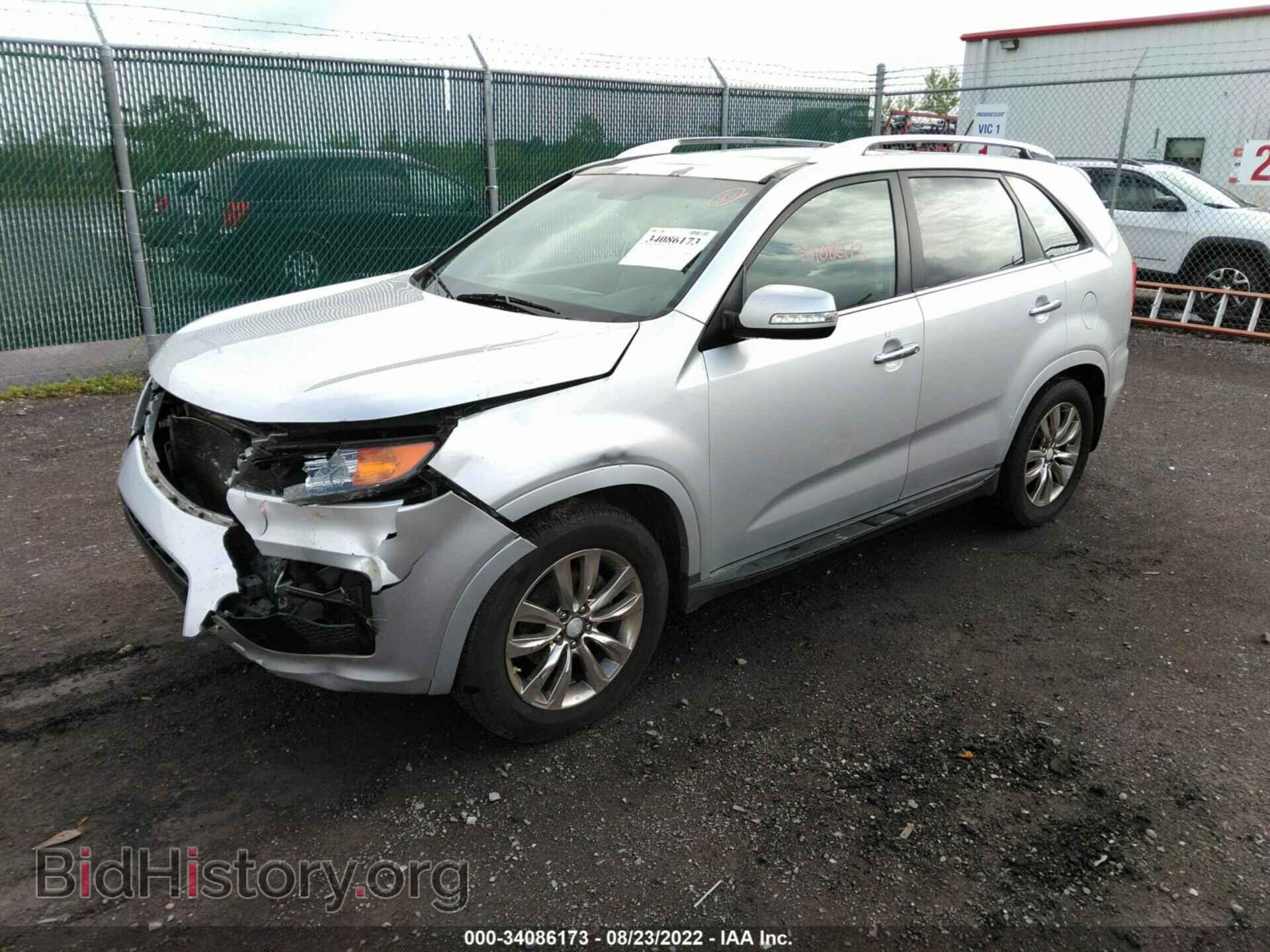 2013 KIA SORENTO - VIN: 5XYKW4A27DG347324 - Фото 2