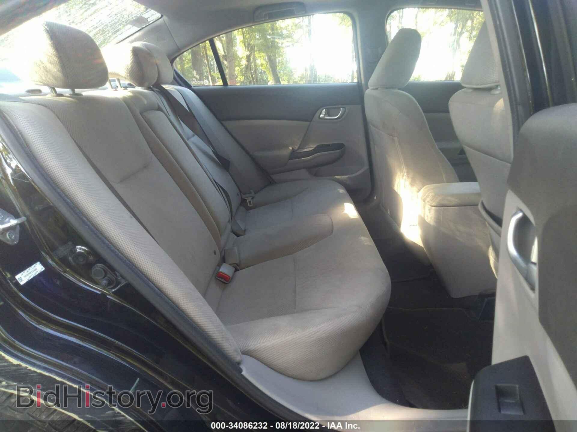 2012 HONDA CIVIC SDN - VIN: 19XFB2F80CE373483 - Фото 8