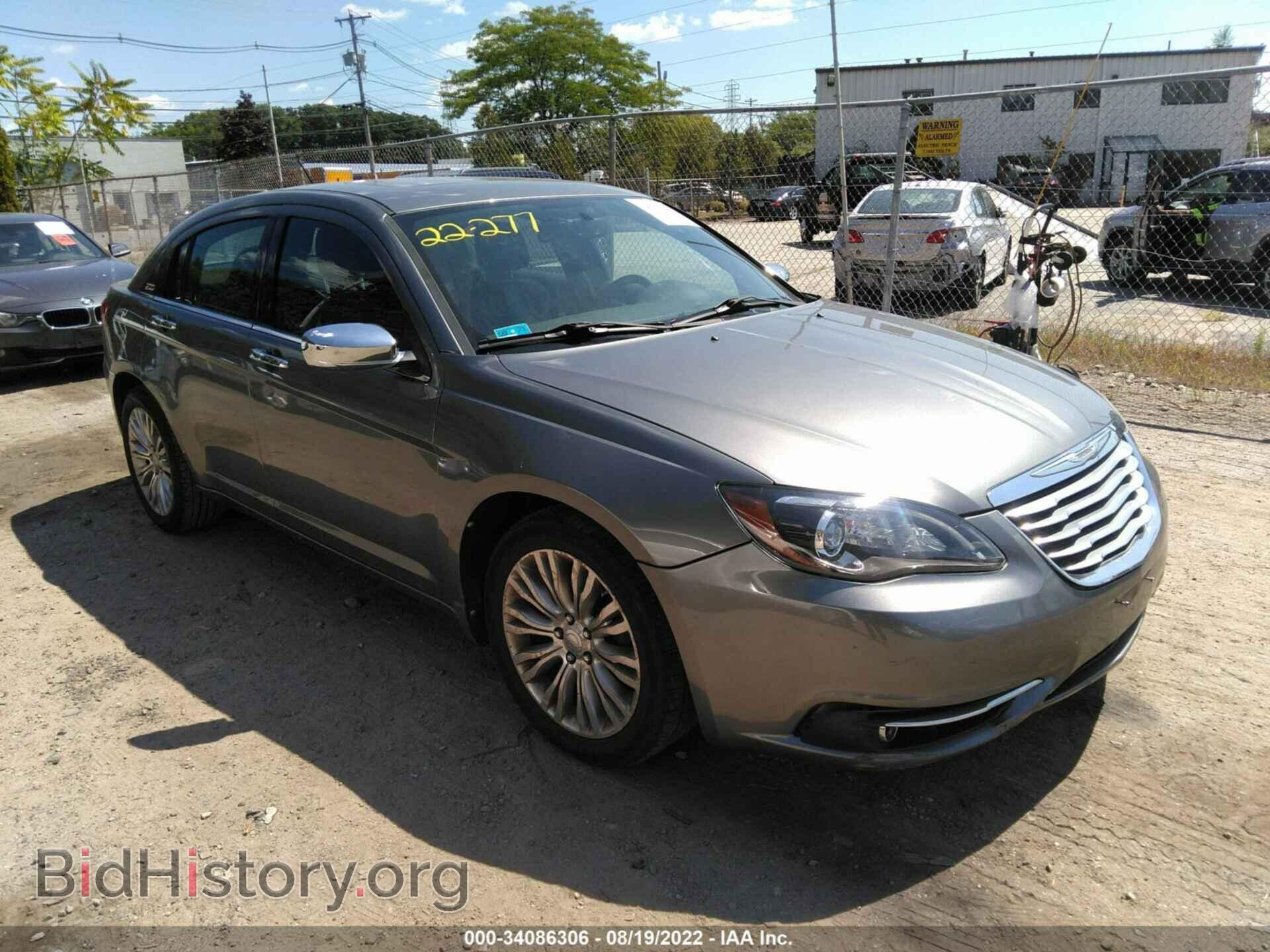 Фотография 1C3CCBCG0CN121101 - CHRYSLER 200 2012