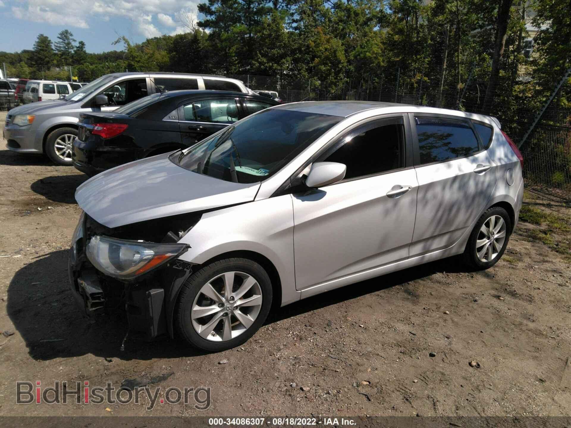2012 HYUNDAI ACCENT - VIN: KMHCU5AE8CU045690 - Фото 2