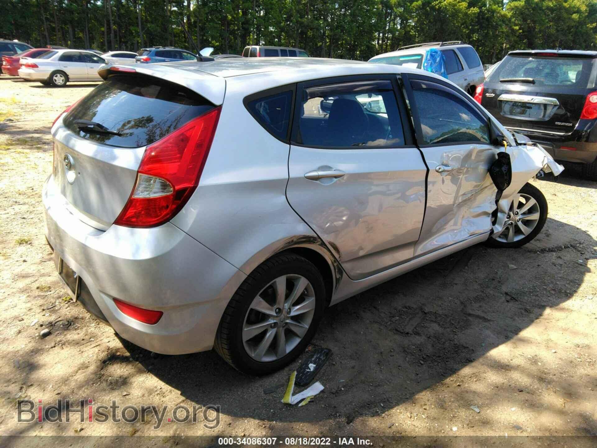 2012 HYUNDAI ACCENT - VIN: KMHCU5AE8CU045690 - Фото 4
