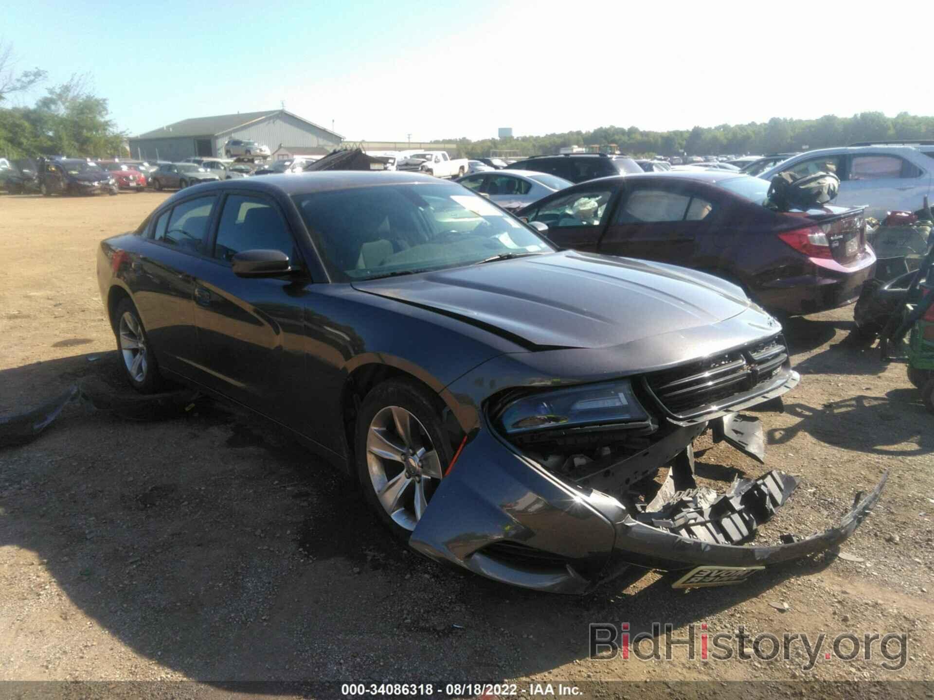 Photo 2C3CDXHG9FH870172 - DODGE CHARGER 2015