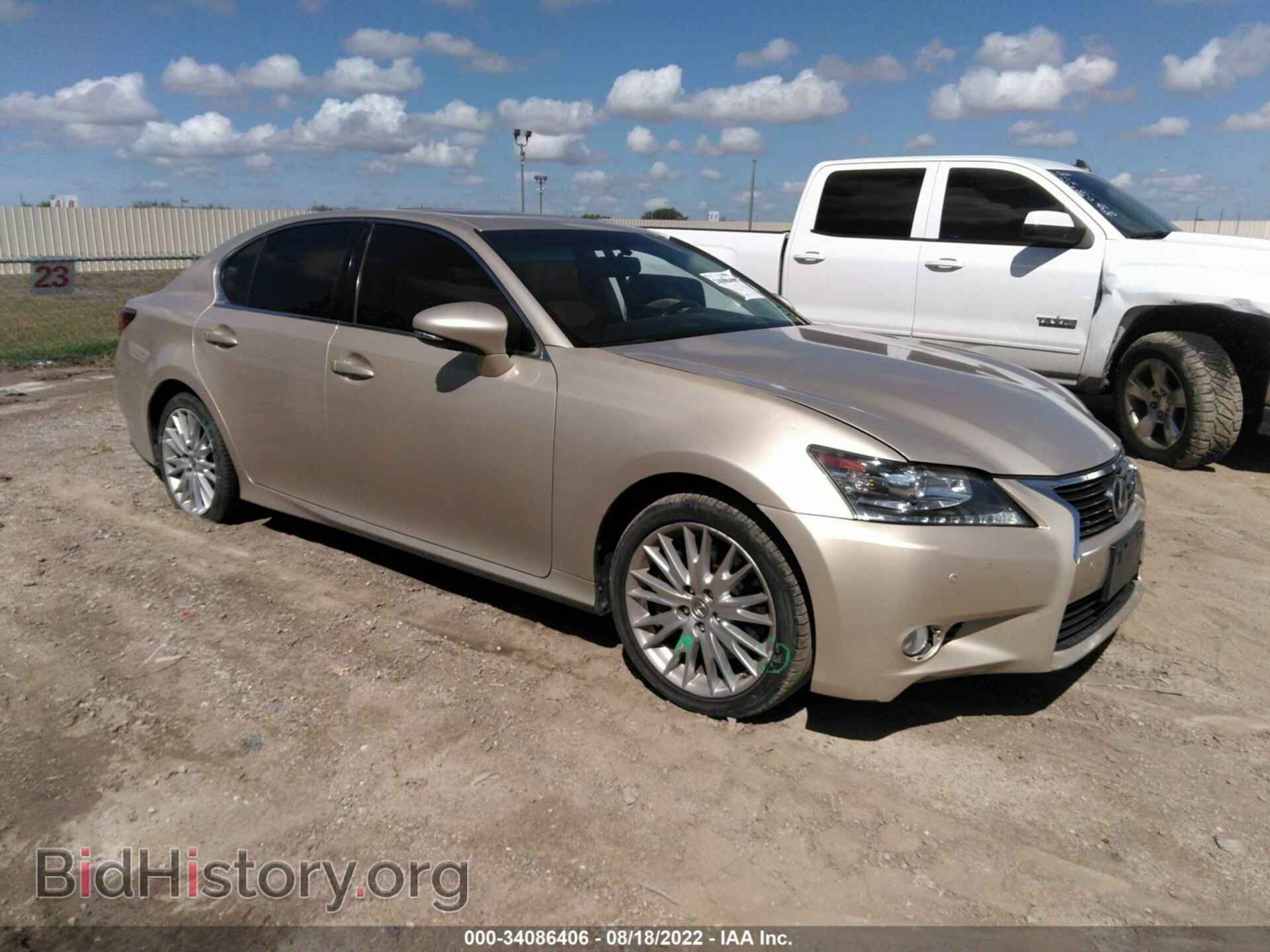 Фотография JTHBE1BL0D5004189 - LEXUS GS 350 2013