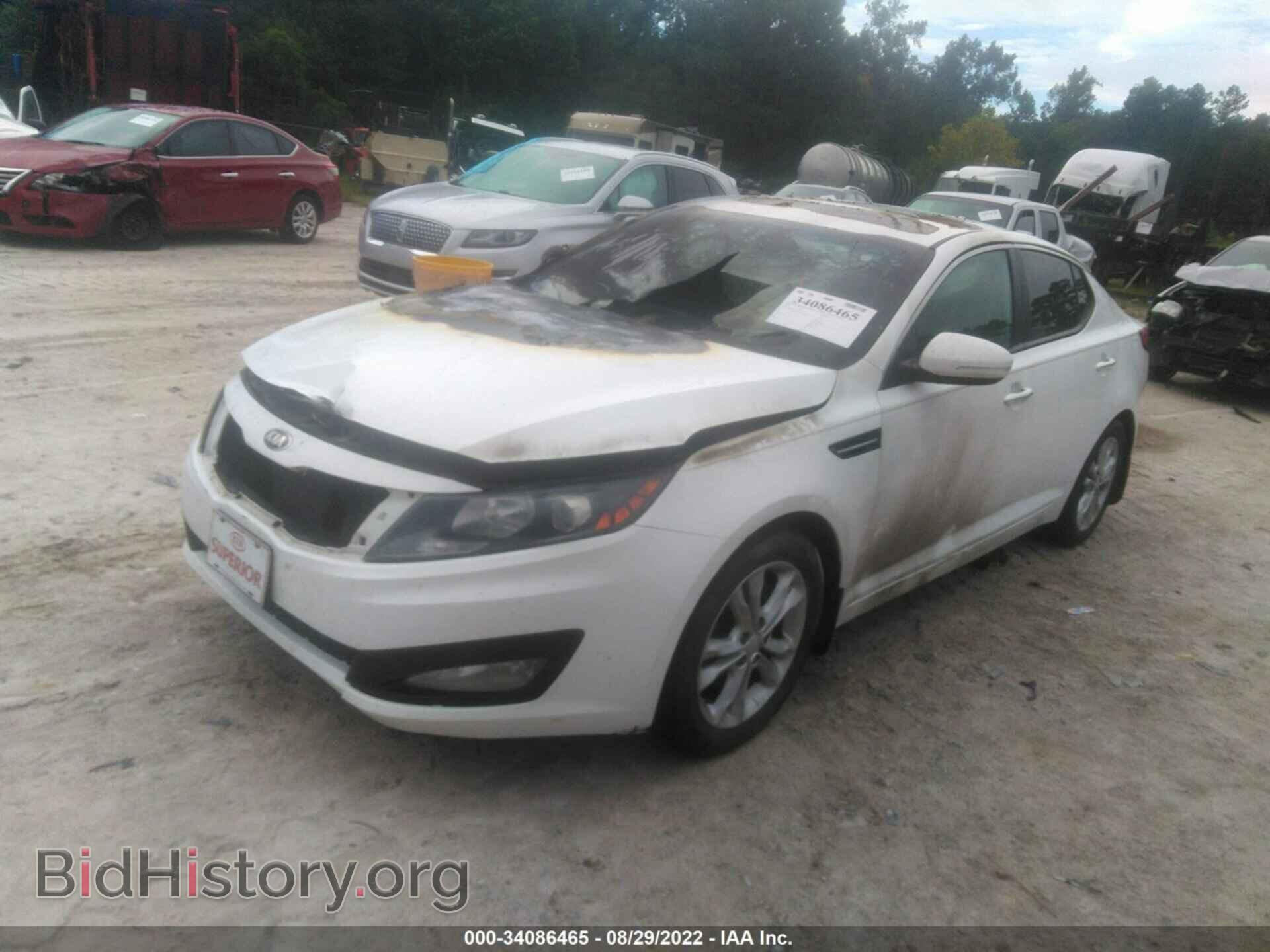 2013 KIA OPTIMA - VIN: 5XXGN4A71DG251715 - Фото 2