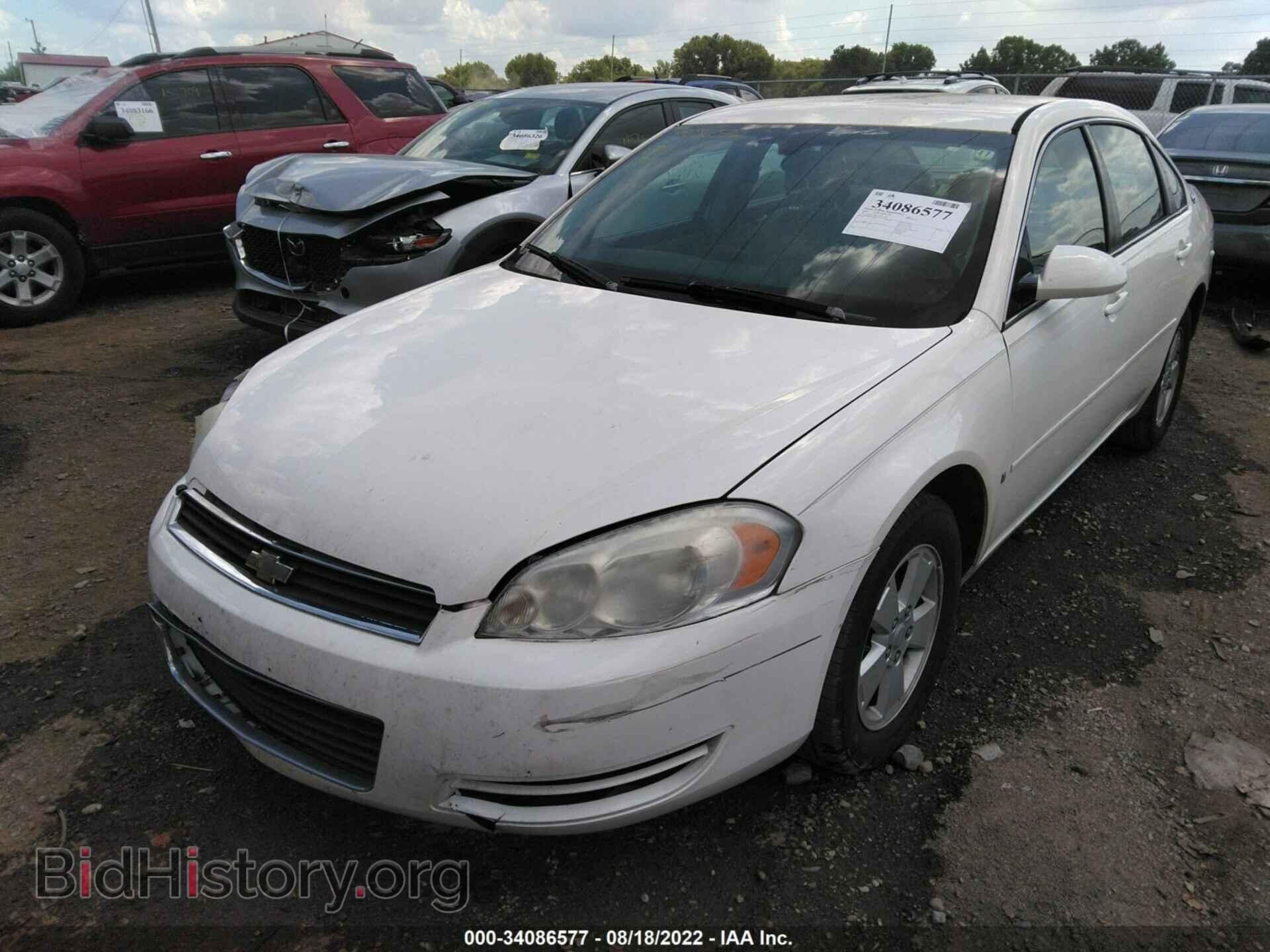 2007 CHEVROLET IMPALA - VIN: 2G1WT58K679277278 - Фото 2