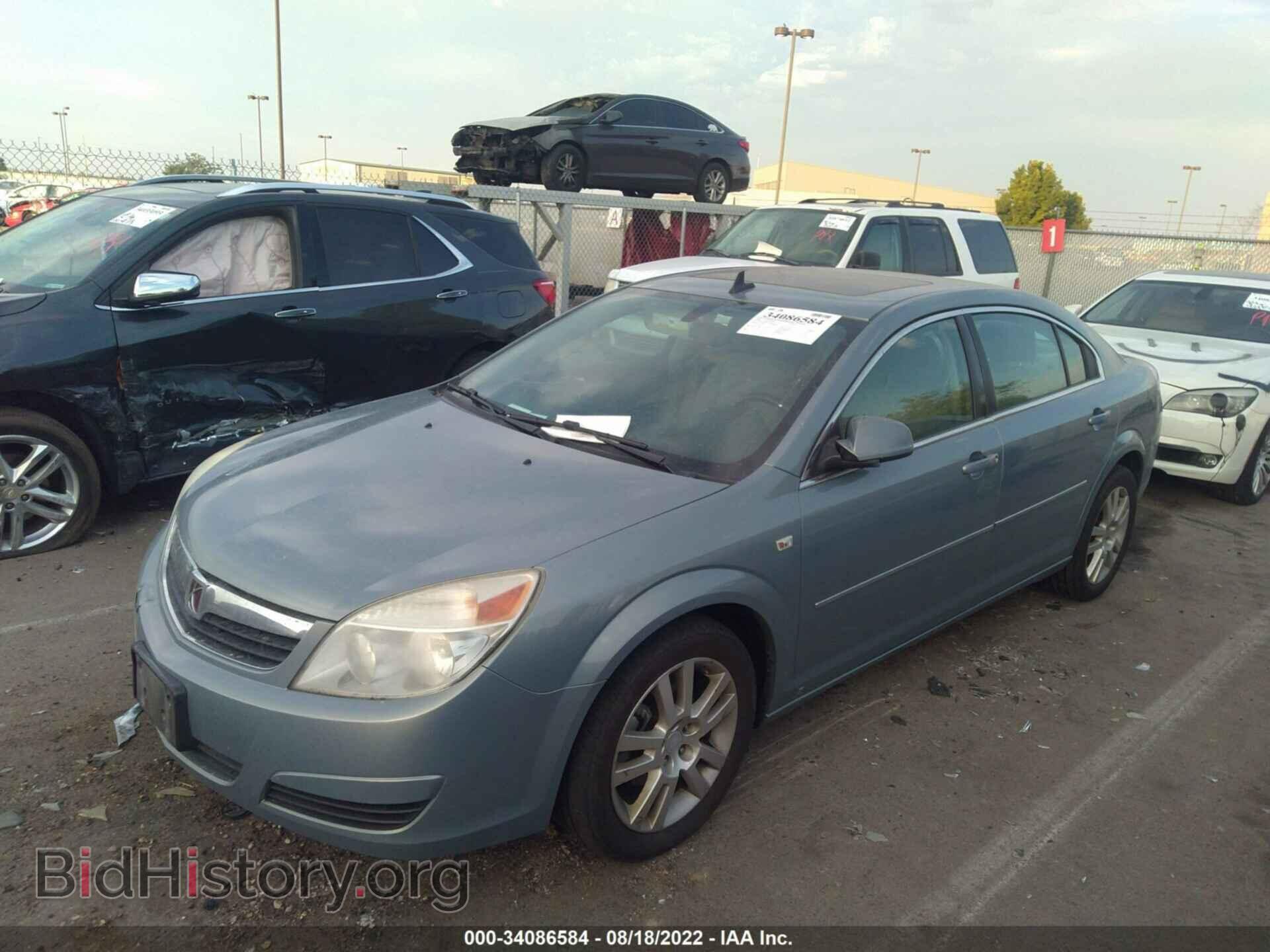2008 SATURN AURA - VIN: 1G8ZS57N48F193384 - Фото 2