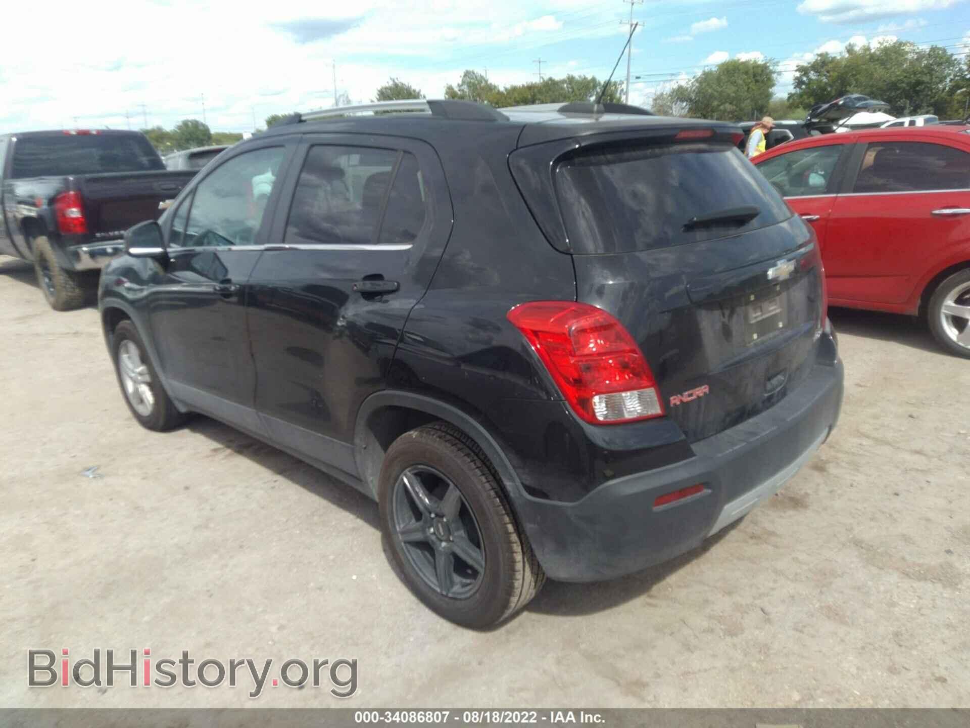 2015 CHEVROLET TRAX - VIN: KL7CJLSB6FB068968 - Фото 3