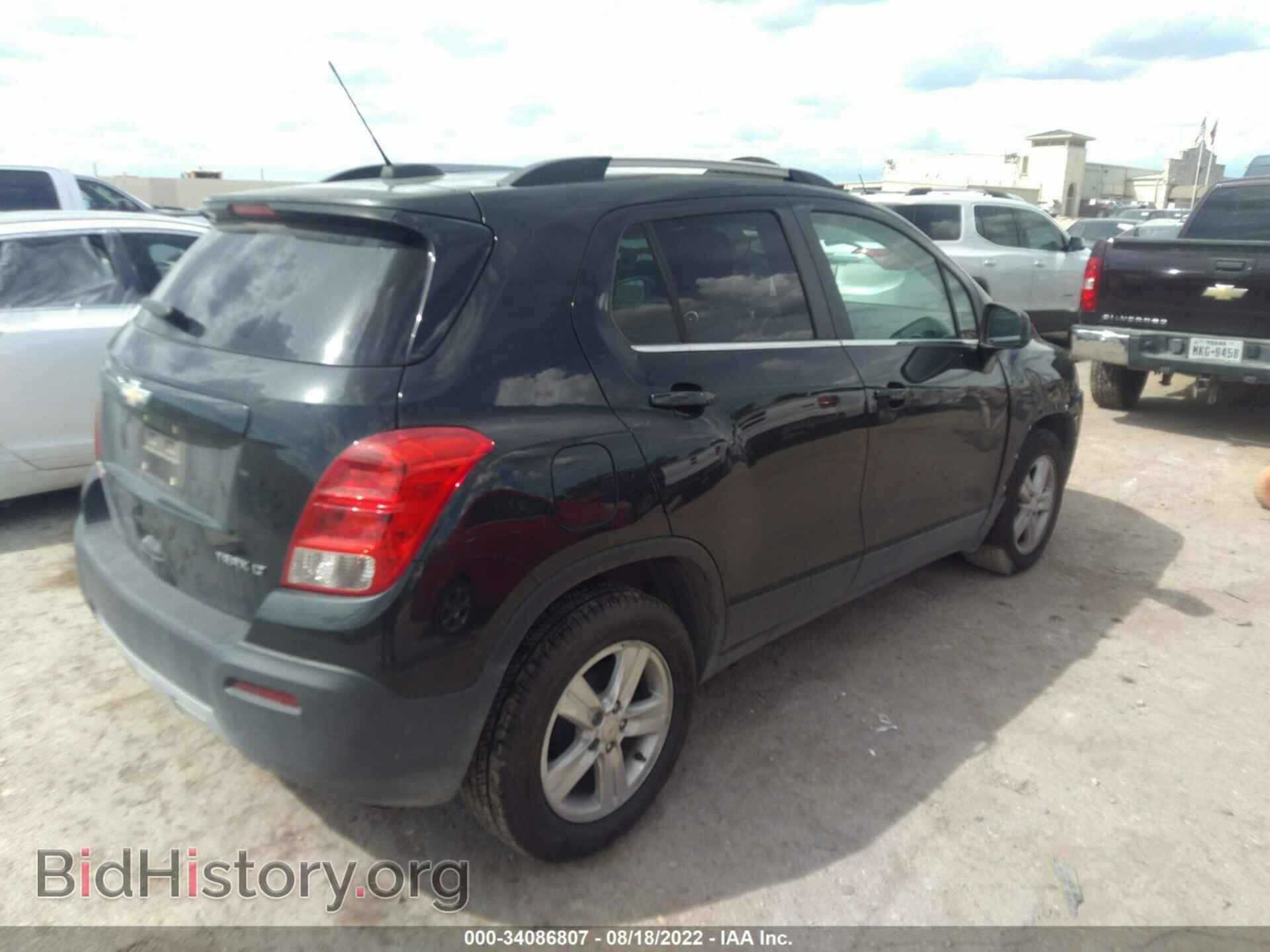 2015 CHEVROLET TRAX - VIN: KL7CJLSB6FB068968 - Фото 4