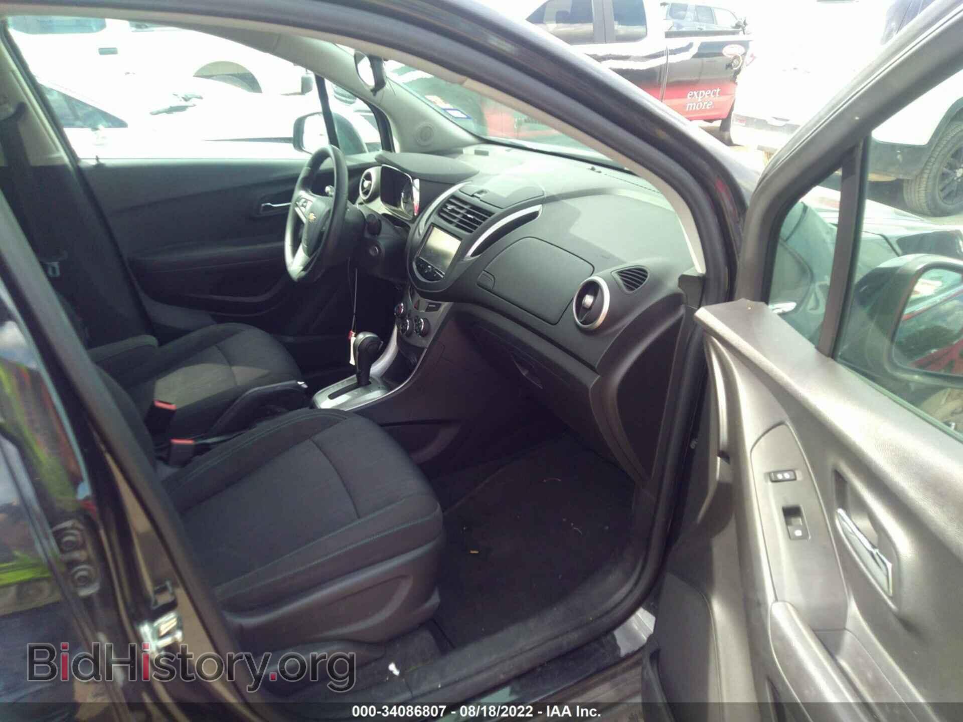 2015 CHEVROLET TRAX - VIN: KL7CJLSB6FB068968 - Фото 5