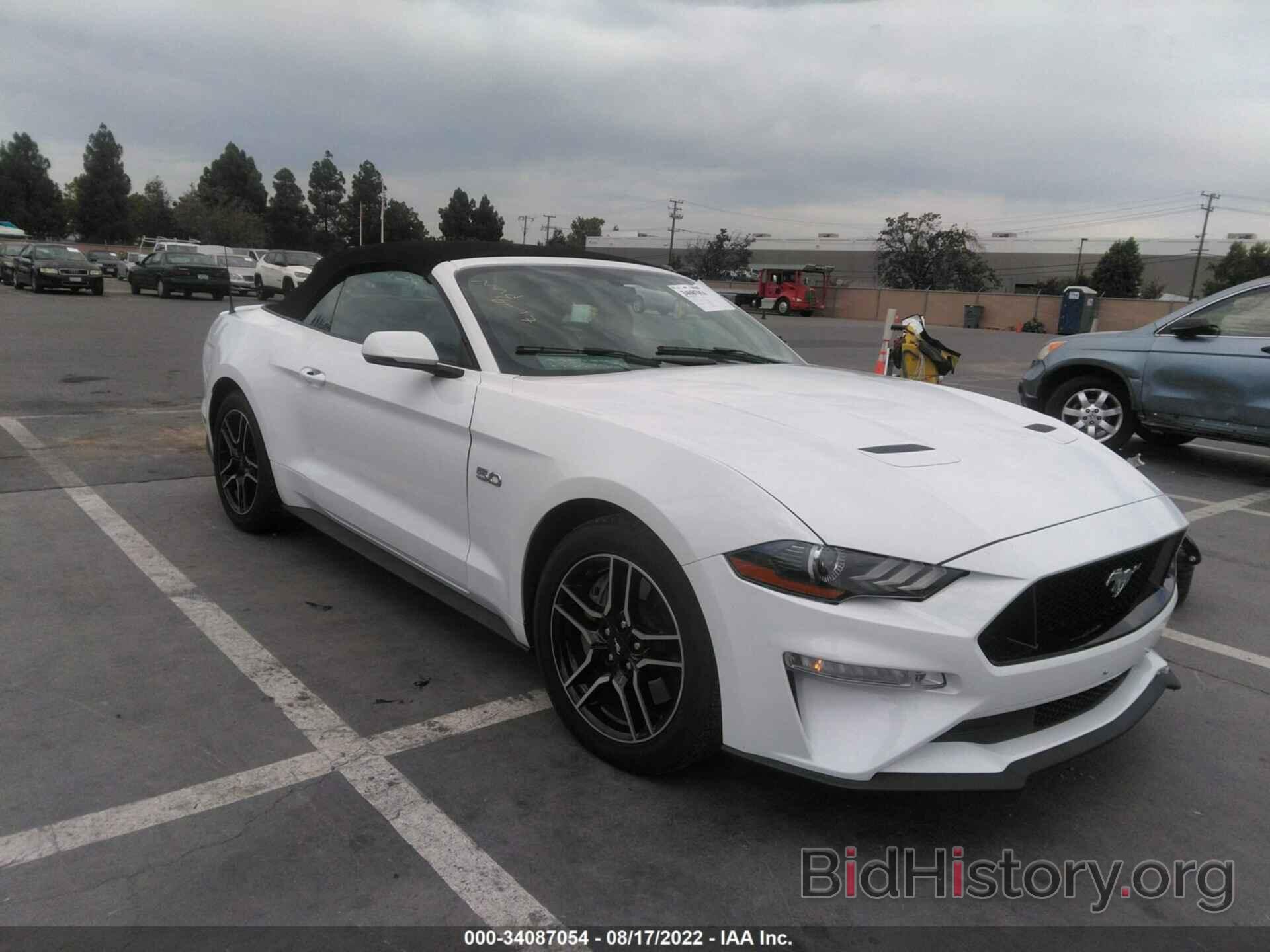 Photo 1FATP8FF4K5171882 - FORD MUSTANG 2019