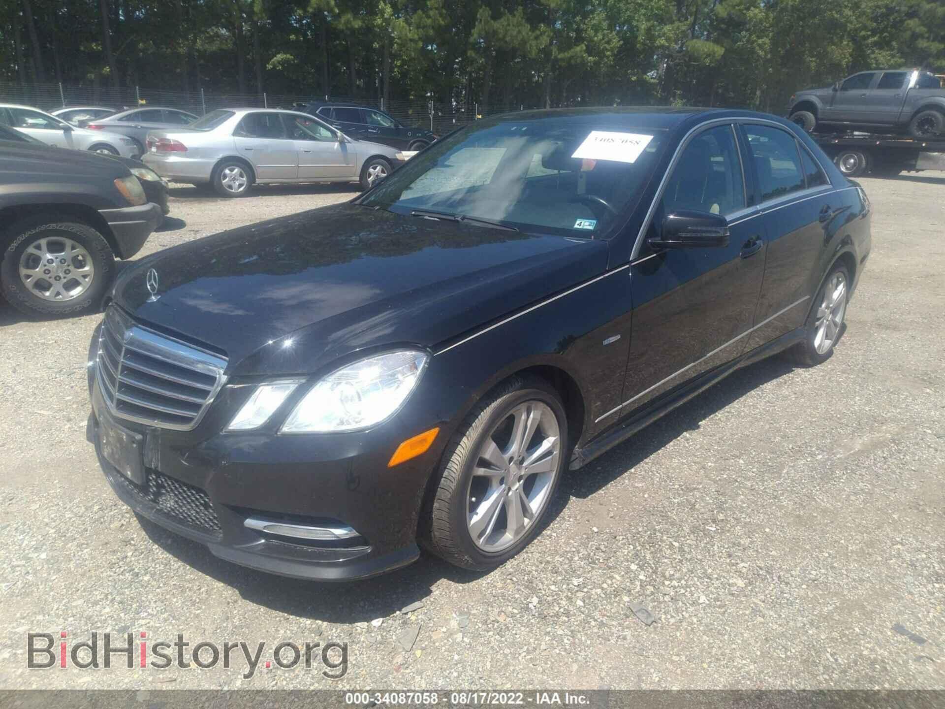 2012 MERCEDES-BENZ E-CLASS - VIN: WDDHF8JB2CA634429 - Фото 2