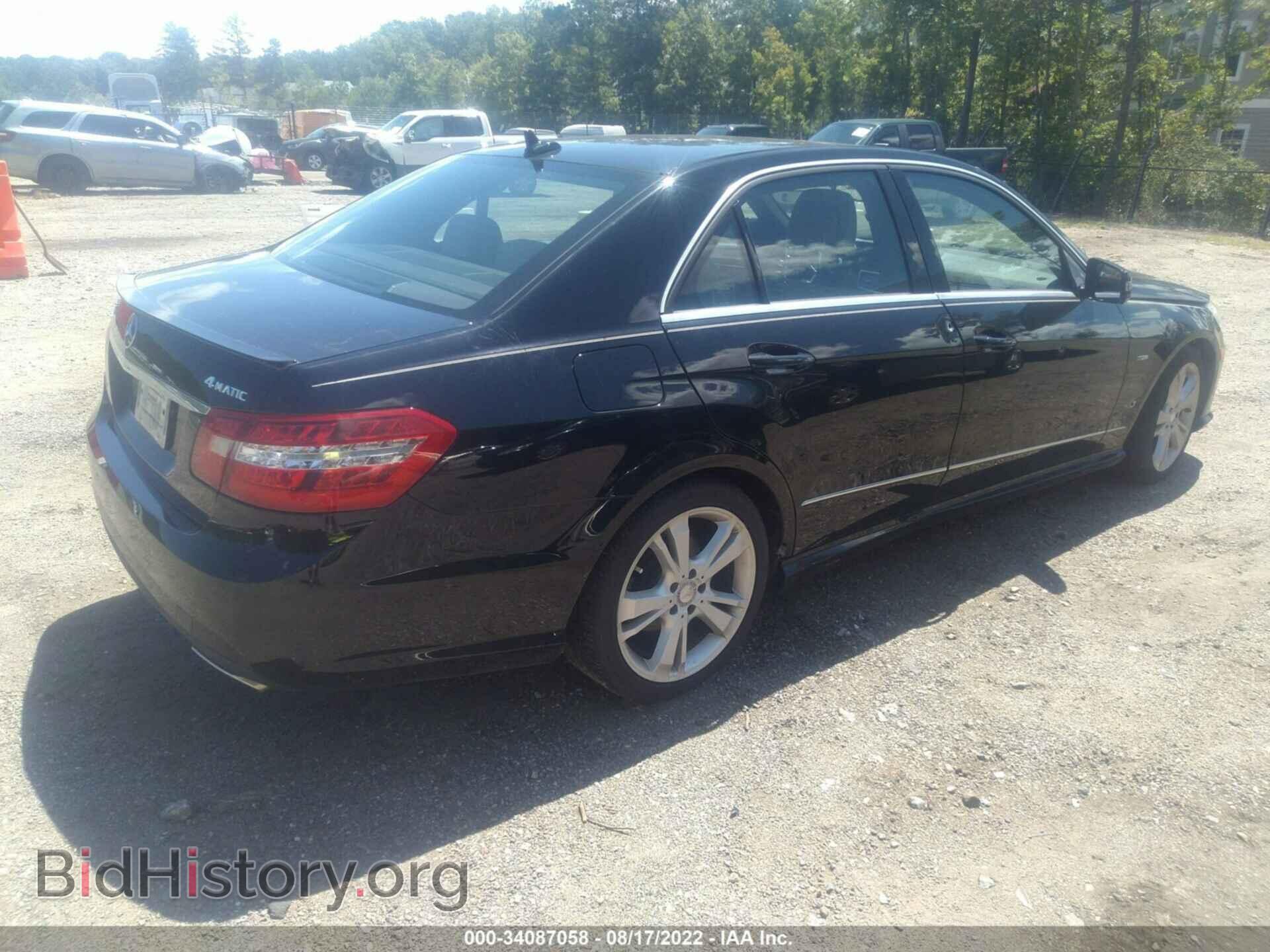 2012 MERCEDES-BENZ E-CLASS - VIN: WDDHF8JB2CA634429 - Фото 4