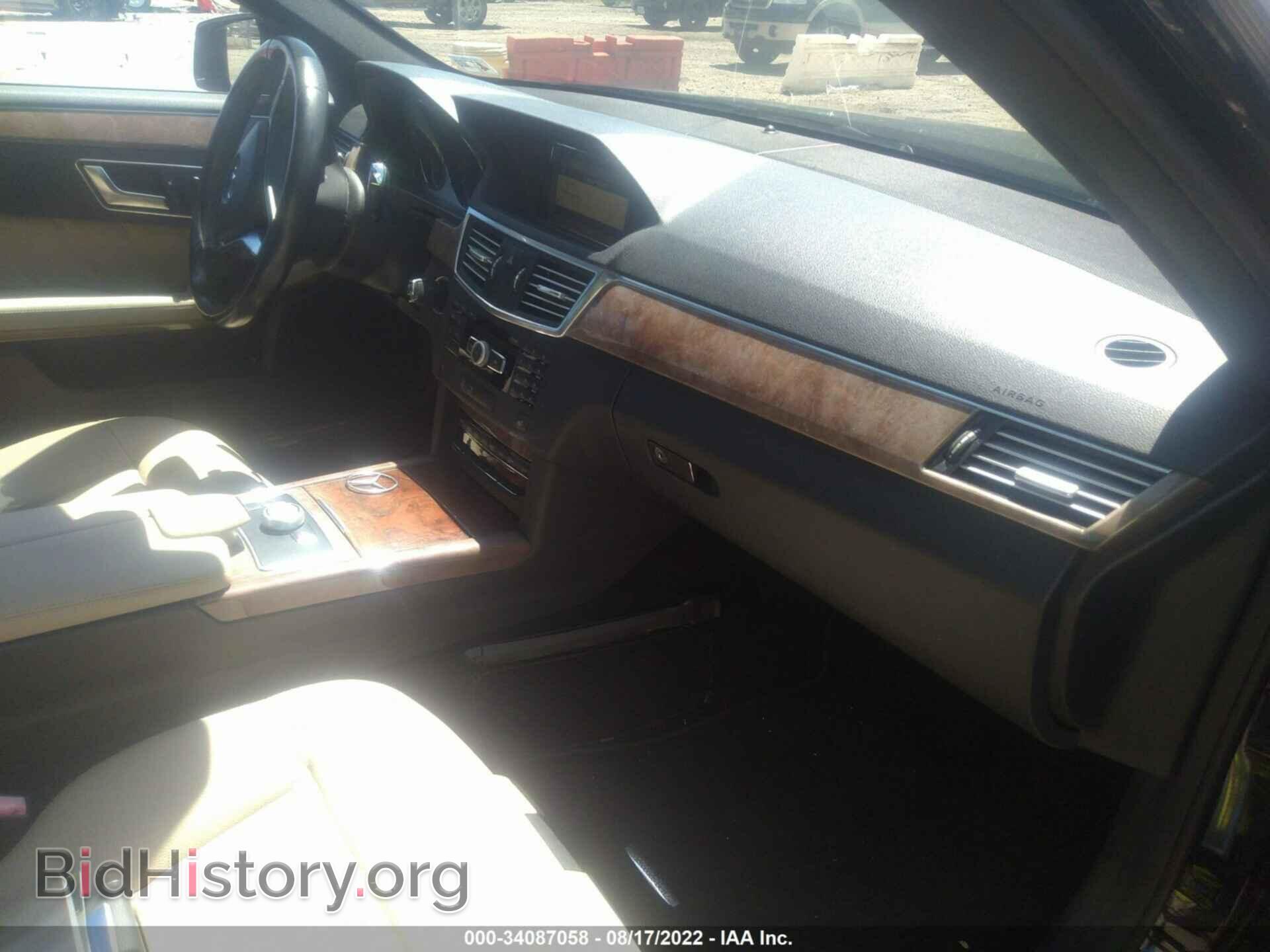 2012 MERCEDES-BENZ E-CLASS - VIN: WDDHF8JB2CA634429 - Фото 5
