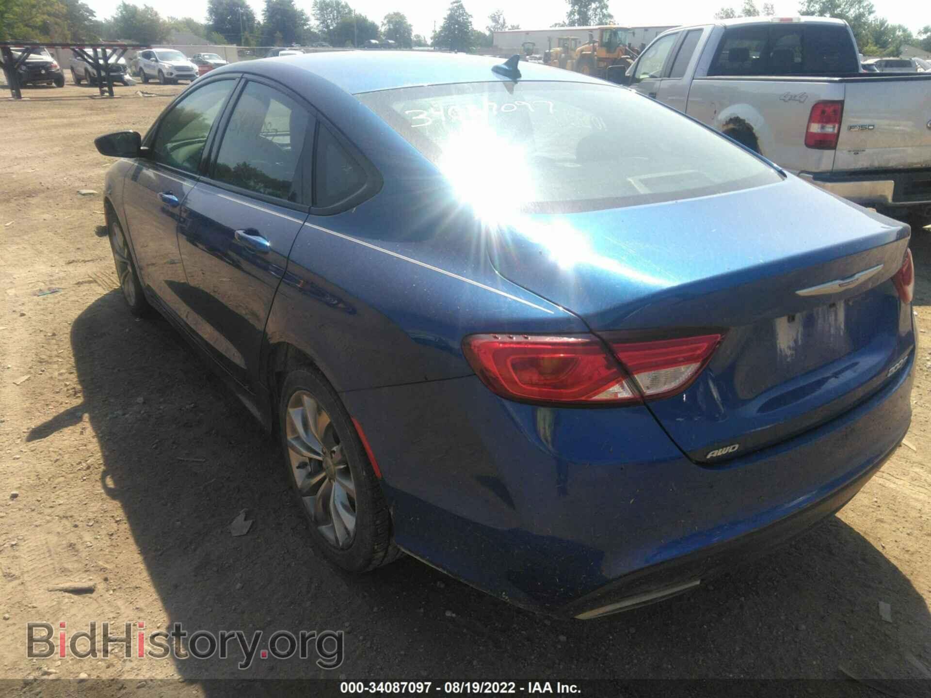 2015 CHRYSLER 200 - VIN: 1C3CCCDG1FN530751 - Photo 3