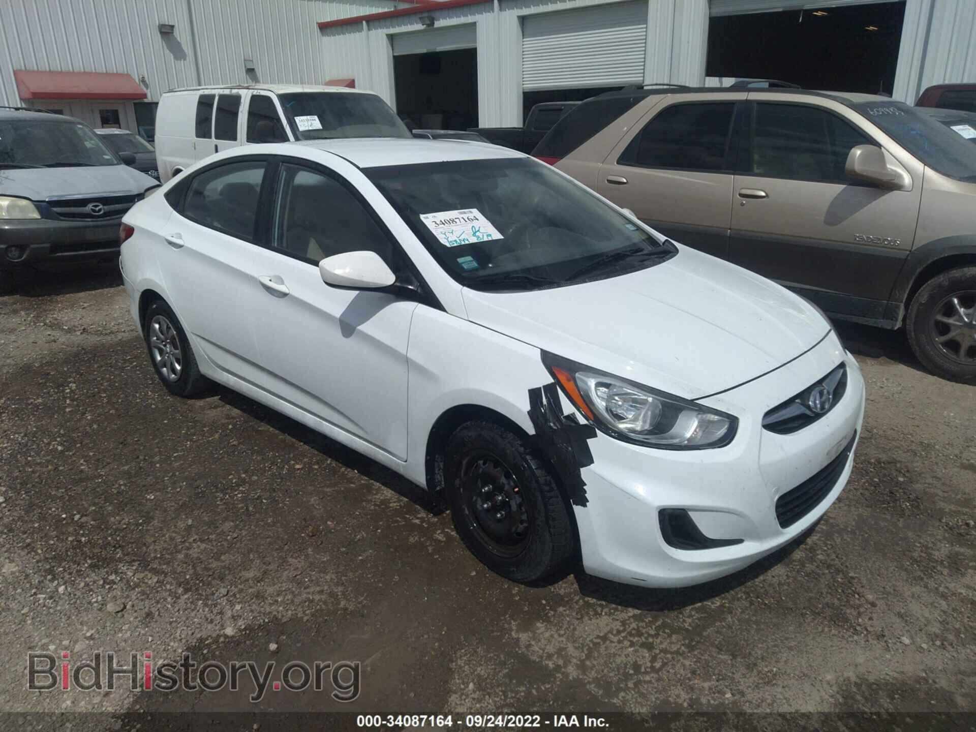 Фотография KMHCT4AE6DU496051 - HYUNDAI ACCENT 2013
