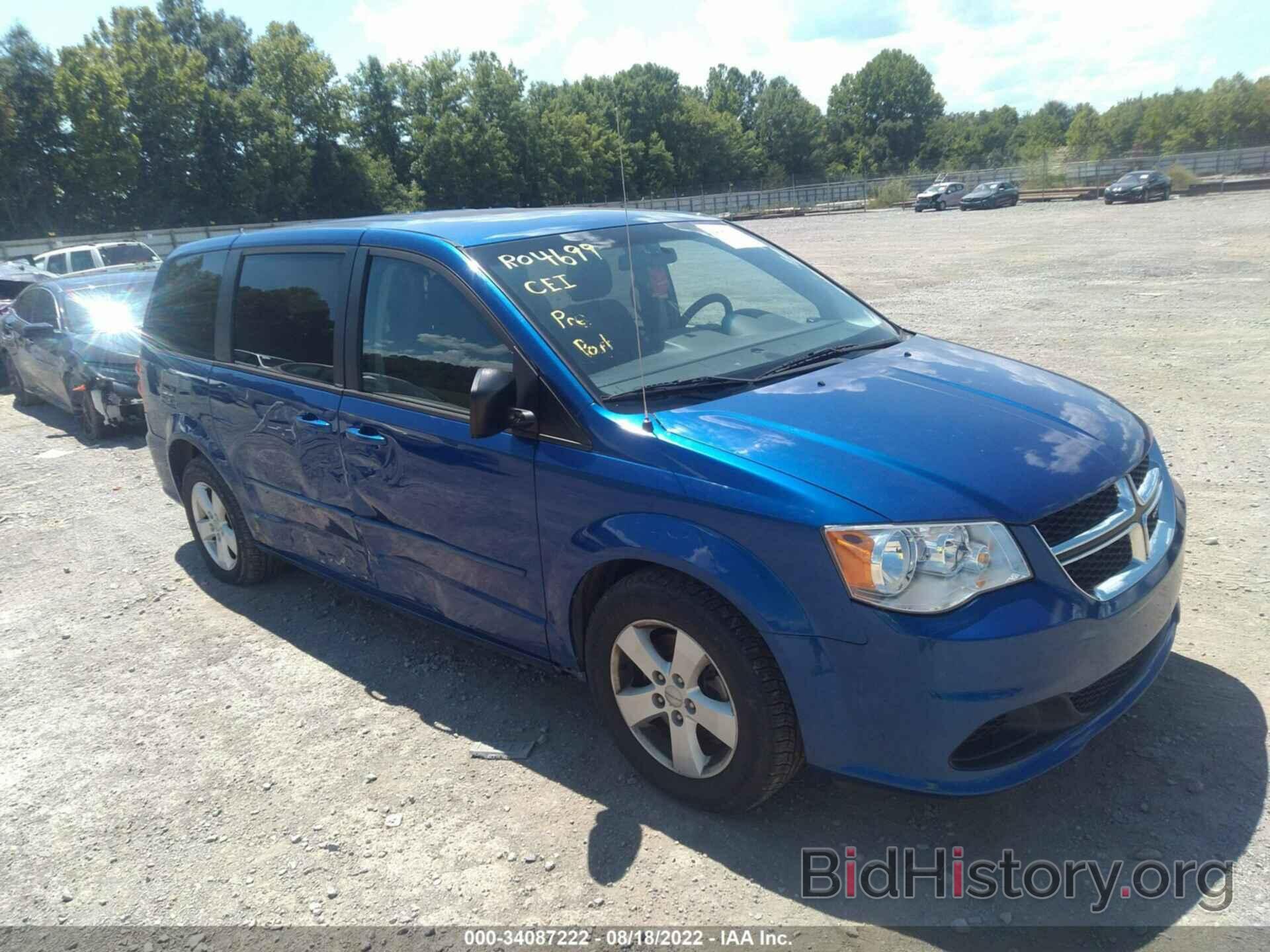 Photo 2C4RDGBG5DR644698 - DODGE GRAND CARAVAN 2013