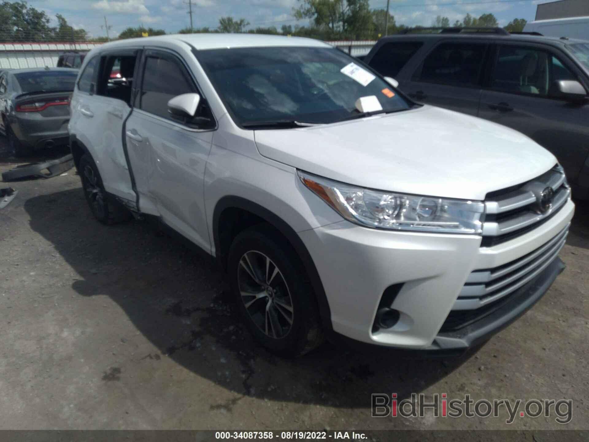 Photo 5TDZARFH9KS056699 - TOYOTA HIGHLANDER 2019