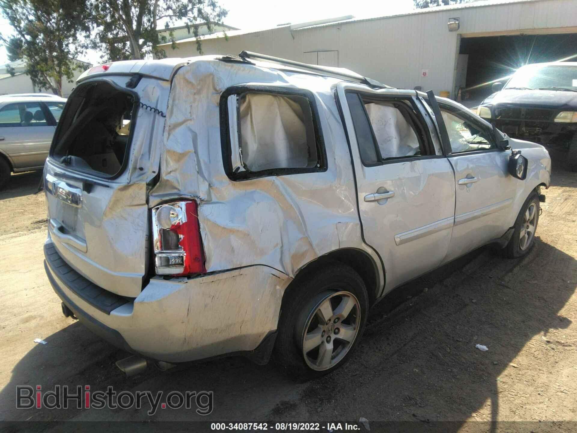 2009 HONDA PILOT - VIN: 5FNYF38559B005230 - Фото 4