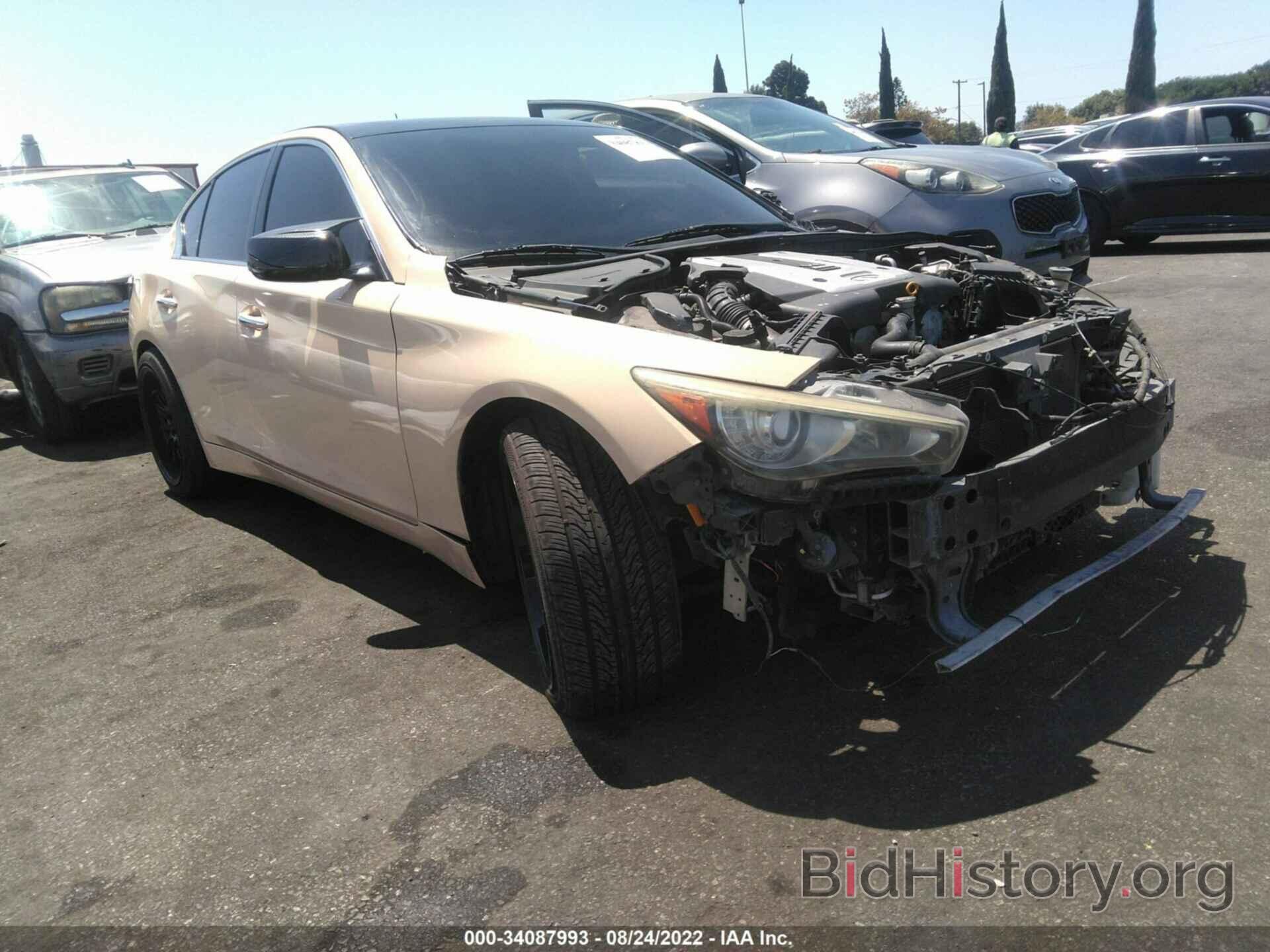 Photo JN1BV7AP6EM676101 - INFINITI Q50 2014