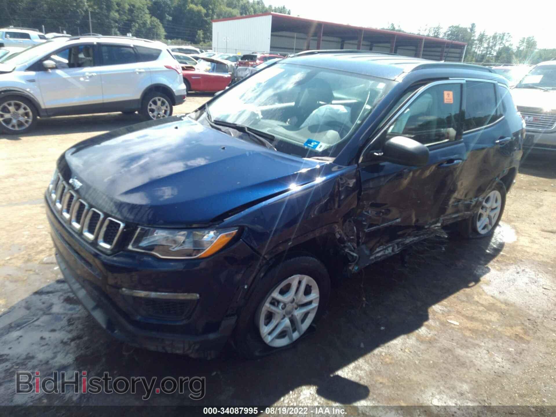 2020 JEEP COMPASS - VIN: 3C4NJDAB6LT252143 - Фото 2