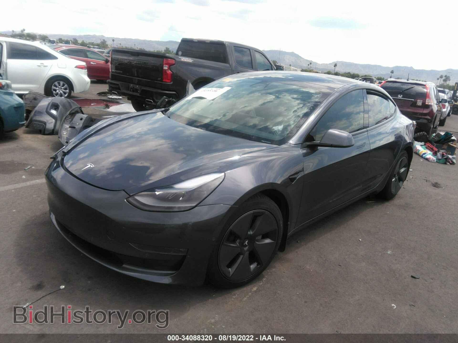 2021 TESLA MODEL 3 - VIN: 5YJ3E1EBXMF939128 - Фото 2