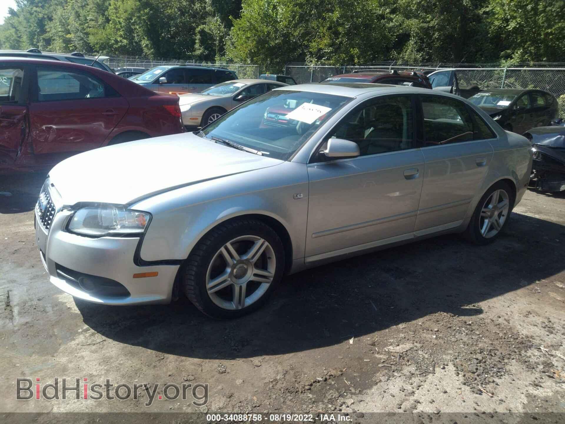 2008 AUDI A4 - VIN: WAUAF78E98A104095 - Фото 2