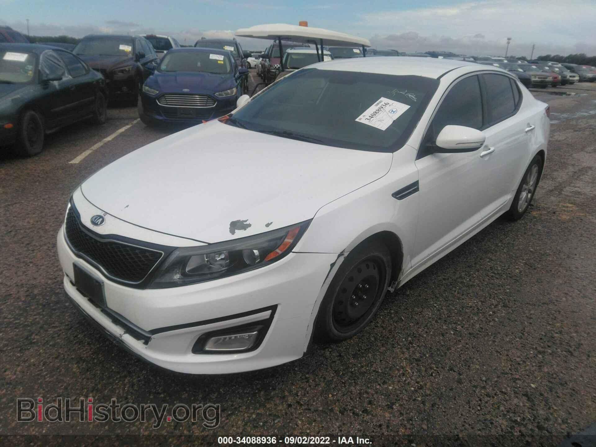 2014 KIA OPTIMA - VIN: 5XXGM4A75EG319874 - Фото 2