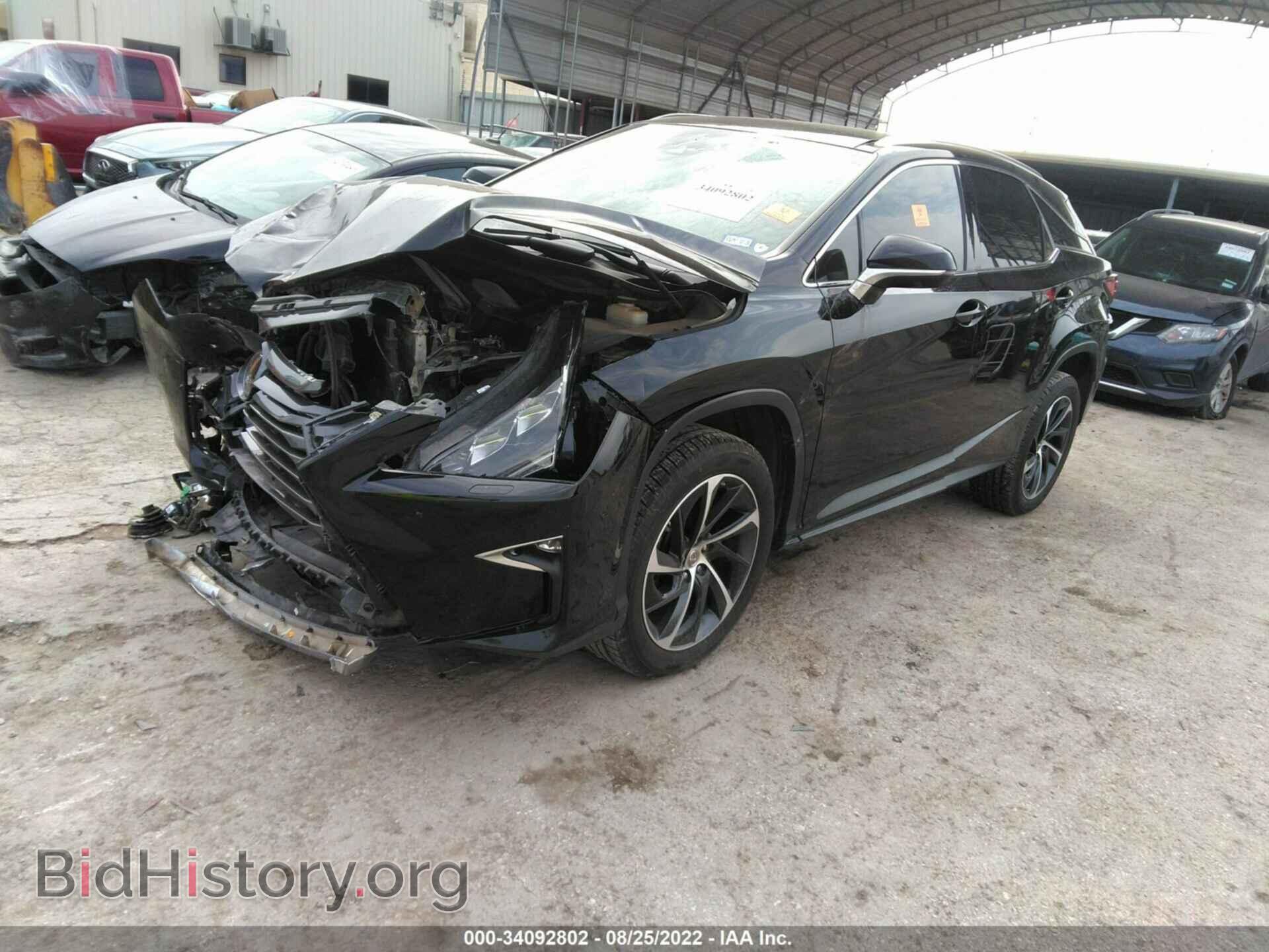 2016 LEXUS RX 350 - VIN: 2T2ZZMCA8GC005449 - Фото 2