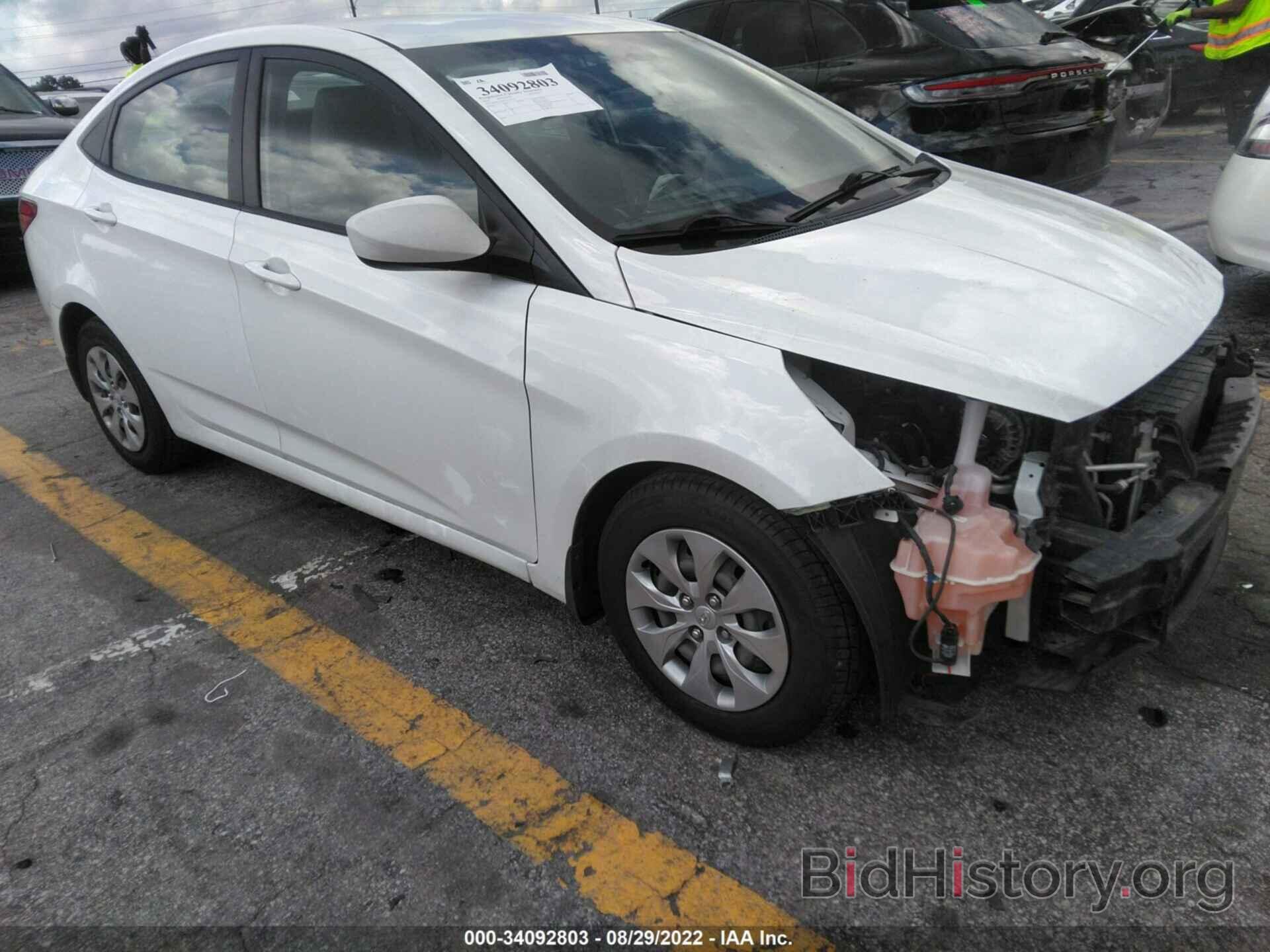 Photo KMHCT4AE0GU130705 - HYUNDAI ACCENT 2016