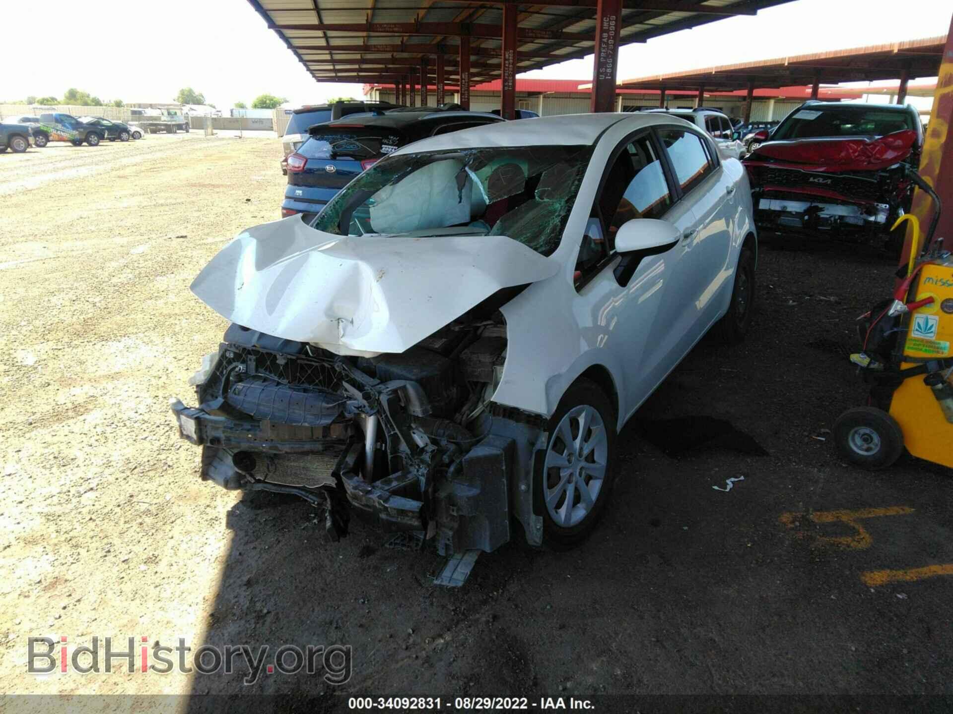 2017 KIA RIO - VIN: KNADM4A3XH6016167 - Фото 2