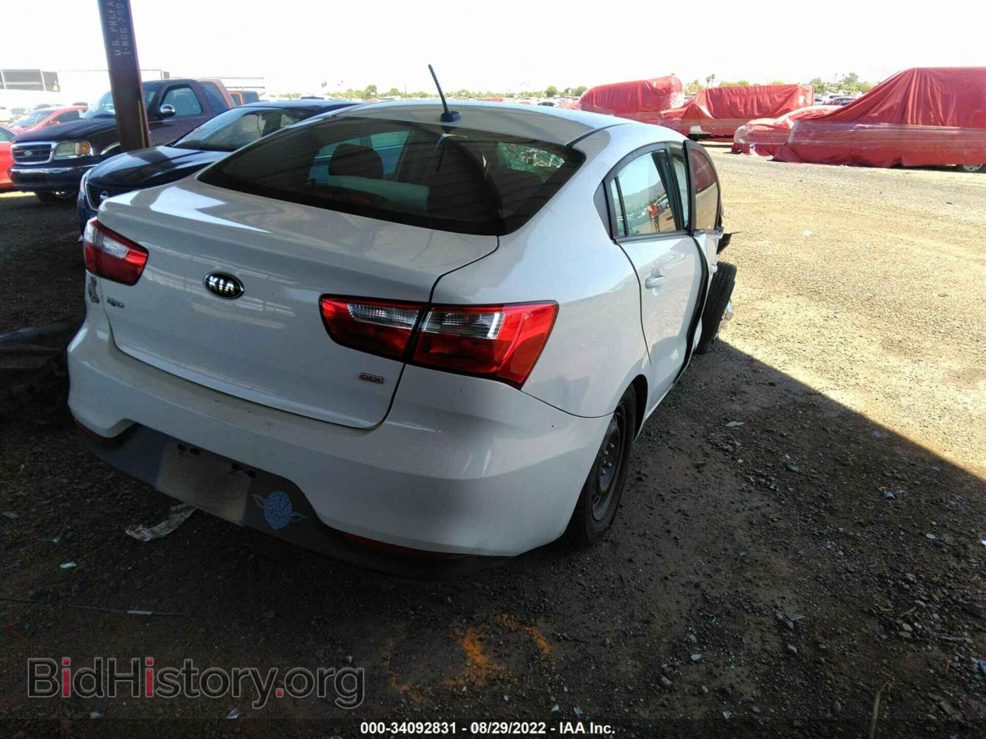 2017 KIA RIO - VIN: KNADM4A3XH6016167 - Фото 4