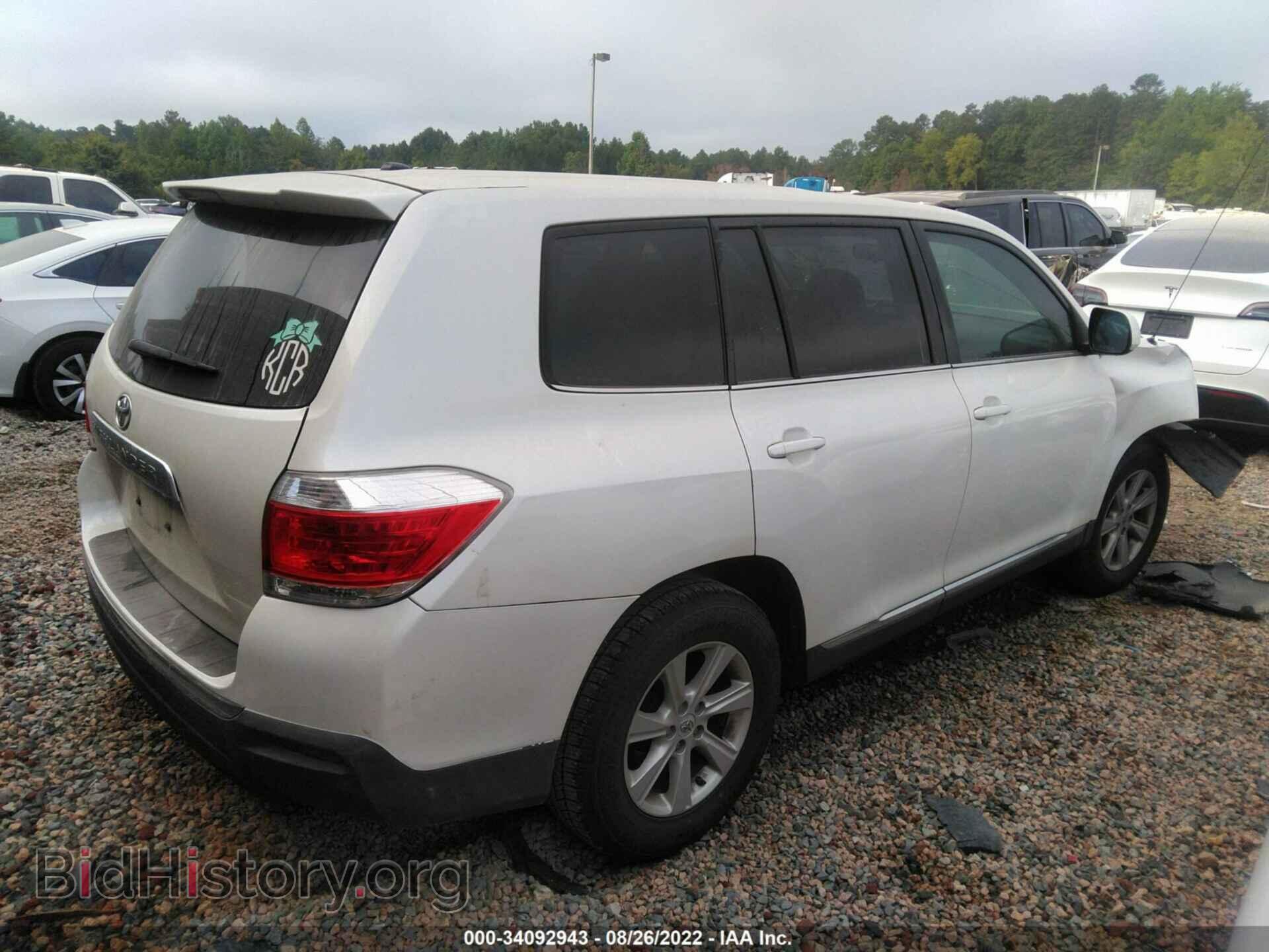 2011 TOYOTA HIGHLANDER - VIN: 5TDZK3EH6BS049723 - Фото 4