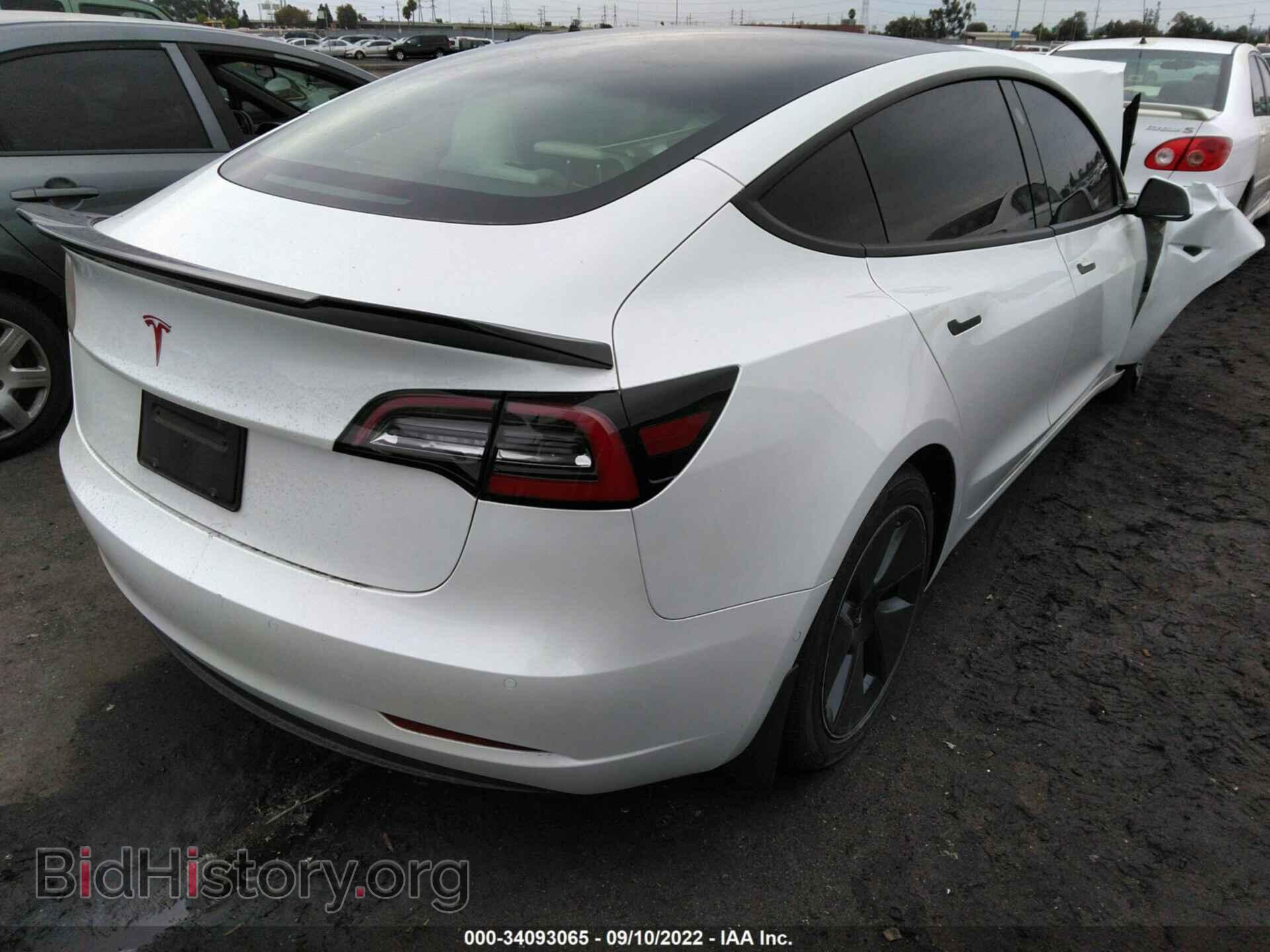 2021 TESLA MODEL 3 - VIN: 5YJ3E1EA3MF938782 - Фото 4