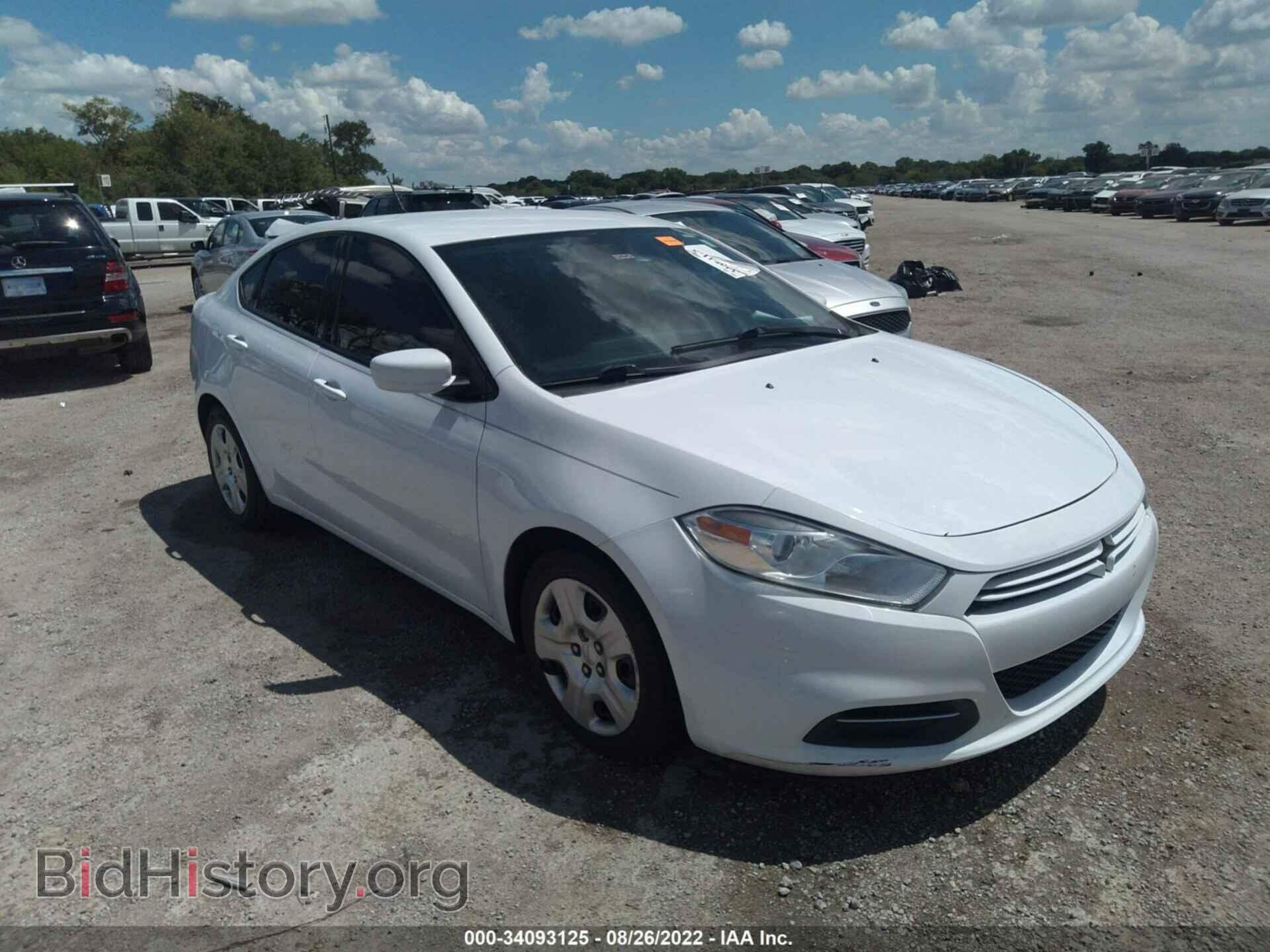 Фотография 1C3CDFAA0GD624304 - DODGE DART 2016