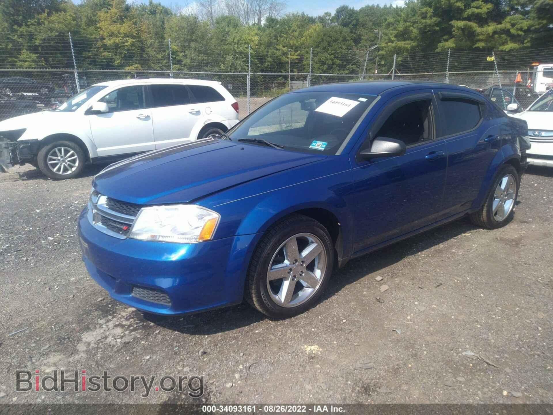 2013 DODGE AVENGER - VIN: 1C3CDZAB5DN554704 - Photo 2